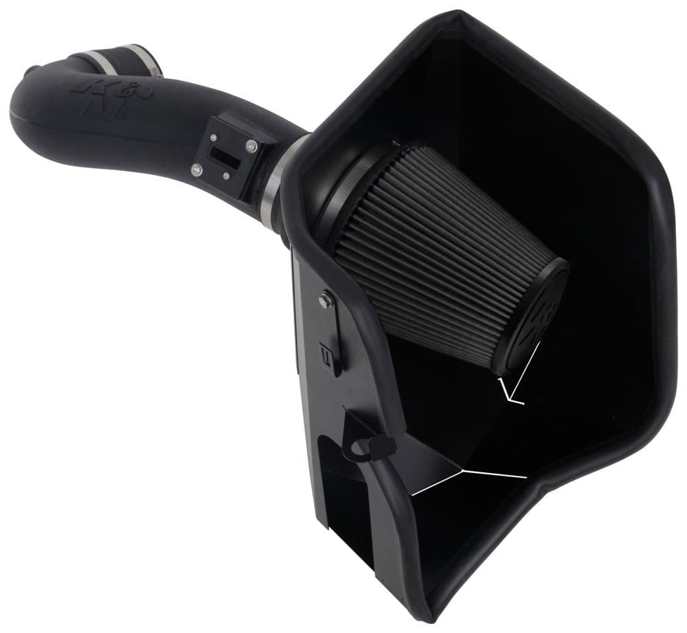 K&N cold air intake for GMC Sierra 1500 (2019–2026)