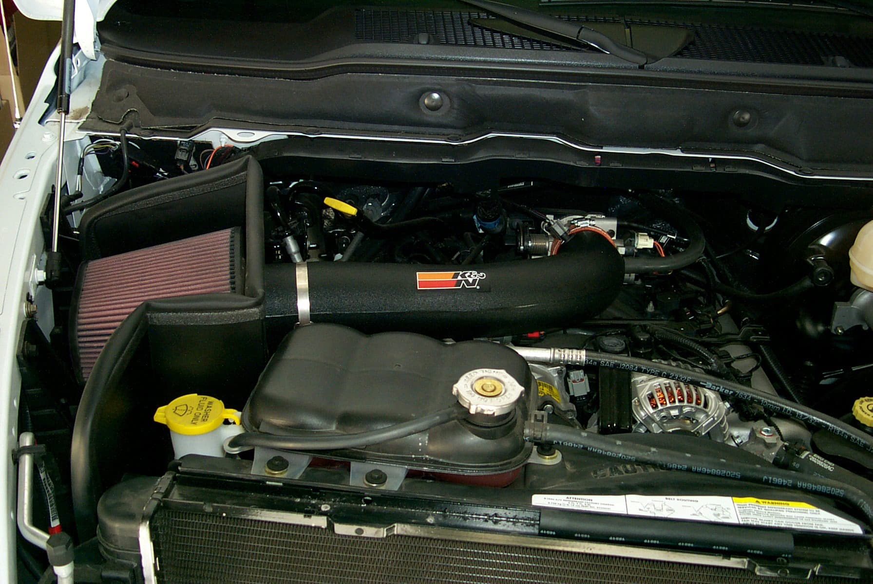 K&N cold air intake for Dodge Ram 2500 (2003–2008)