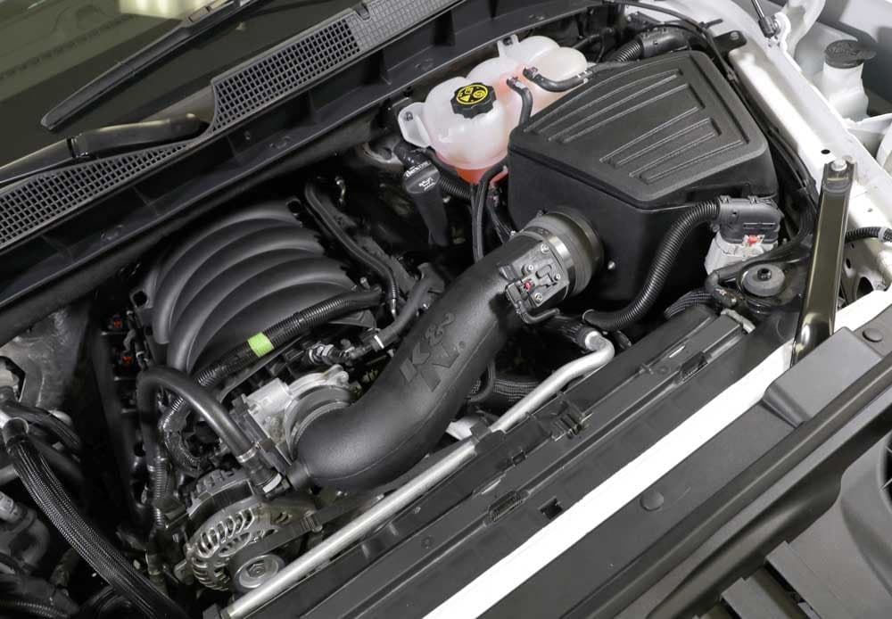 K&N cold air intake for GMC Sierra 1500 (2019–2025)
