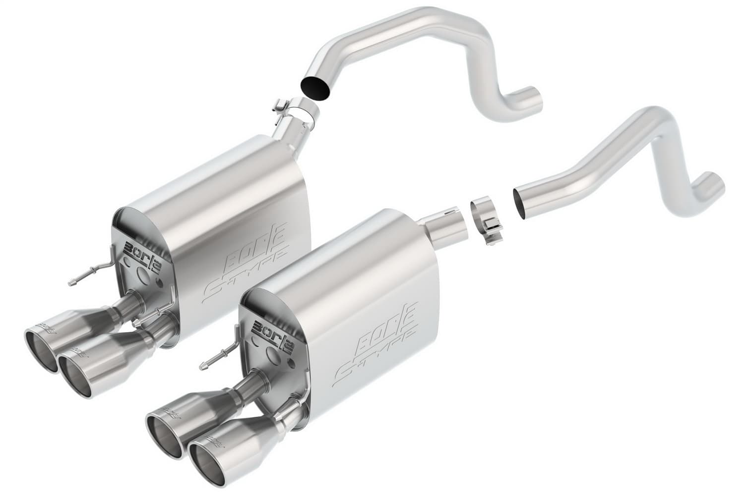 Borla Axle-Back Exhaust System - S-Type ll 11811
