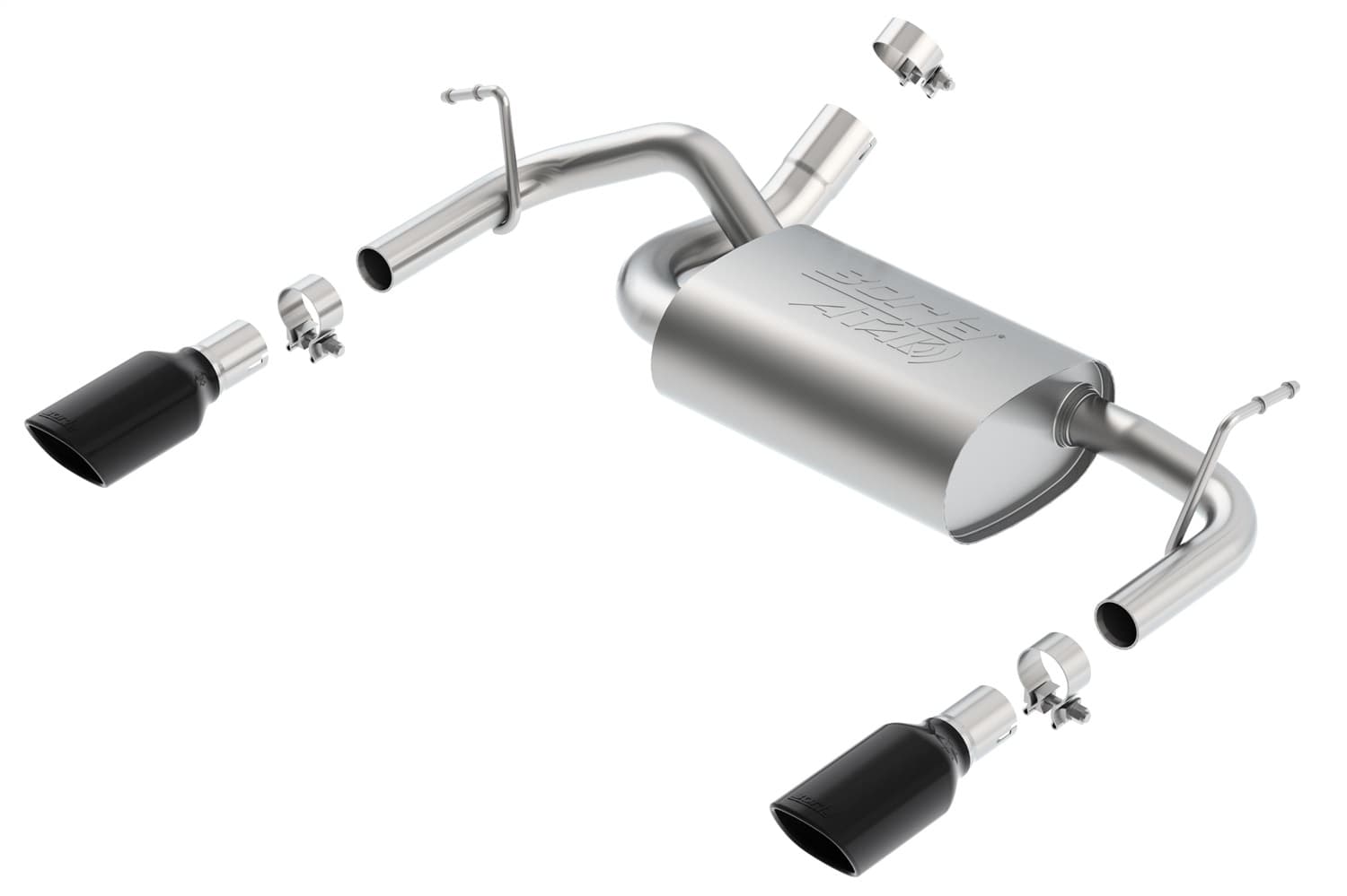 Borla exhaust system for Jeep Wrangler JK (2018)