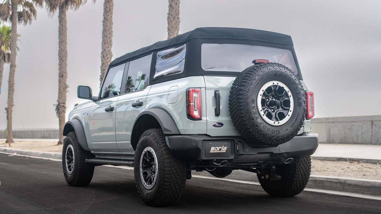Borla exhaust system for Ford Bronco (2021–2025)