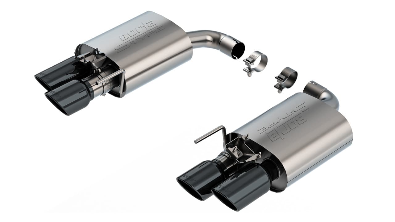 Borla exhaust system for Ford Mustang (2024–2025)