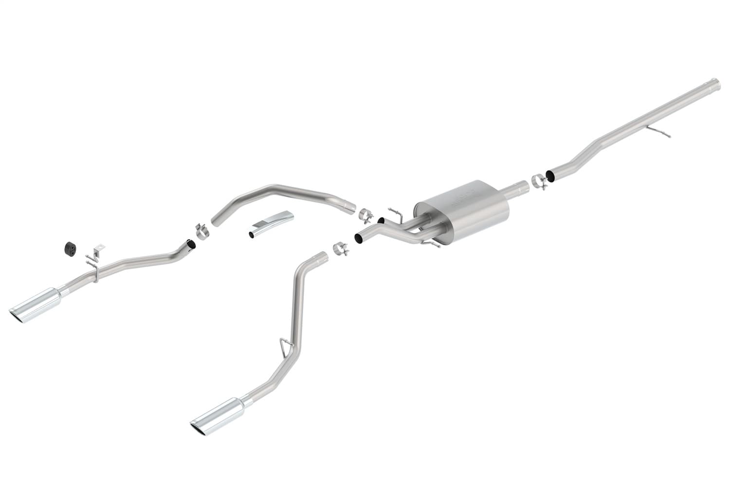 Borla exhaust system for Chevrolet Silverado 1500 (2014–2018)