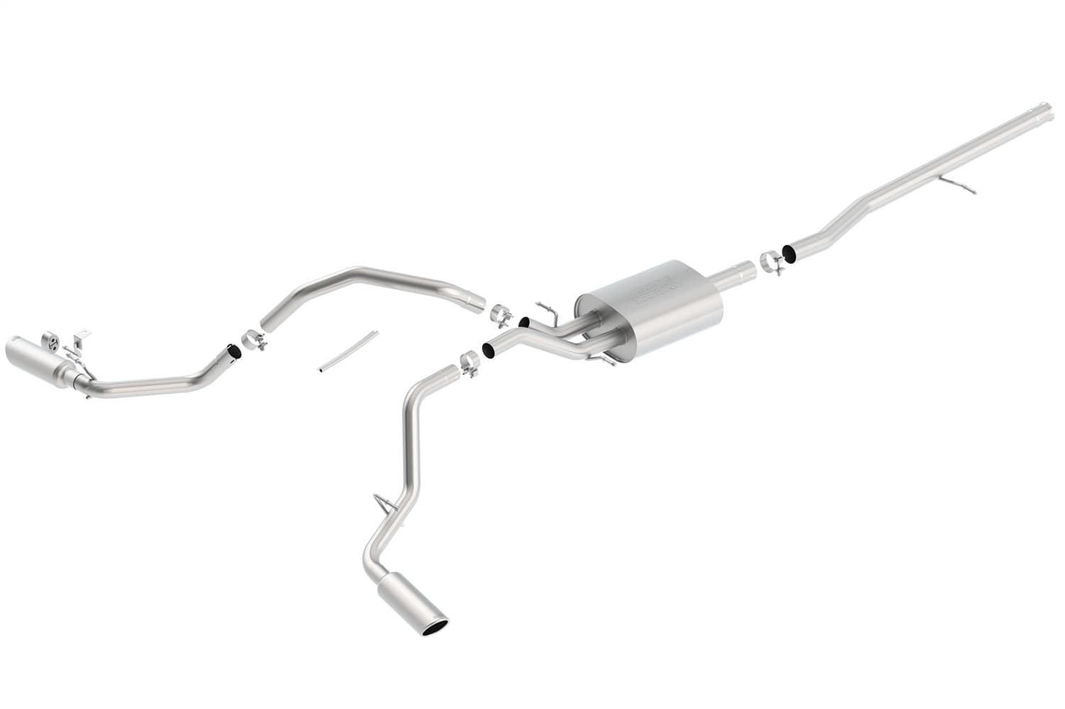 Borla exhaust system for Chevrolet Silverado 1500 (2014–2018)
