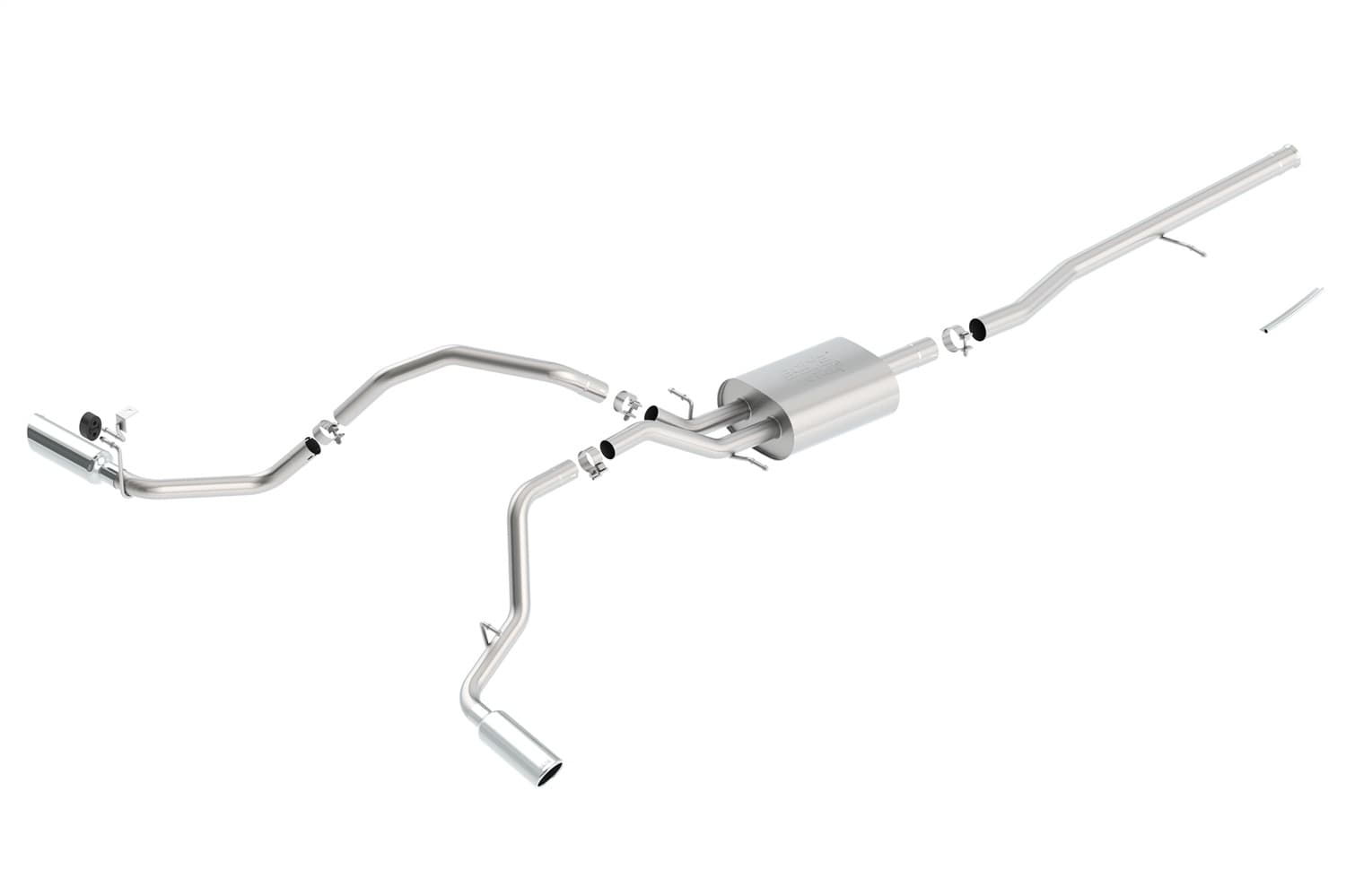 Borla exhaust system for Chevrolet Silverado 1500 (2014–2018)