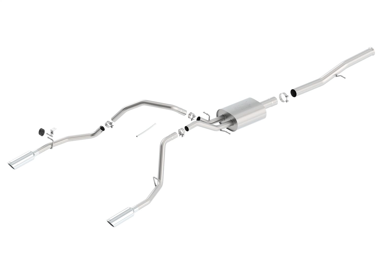 Borla exhaust system for Chevrolet Silverado 1500 (2014–2018)