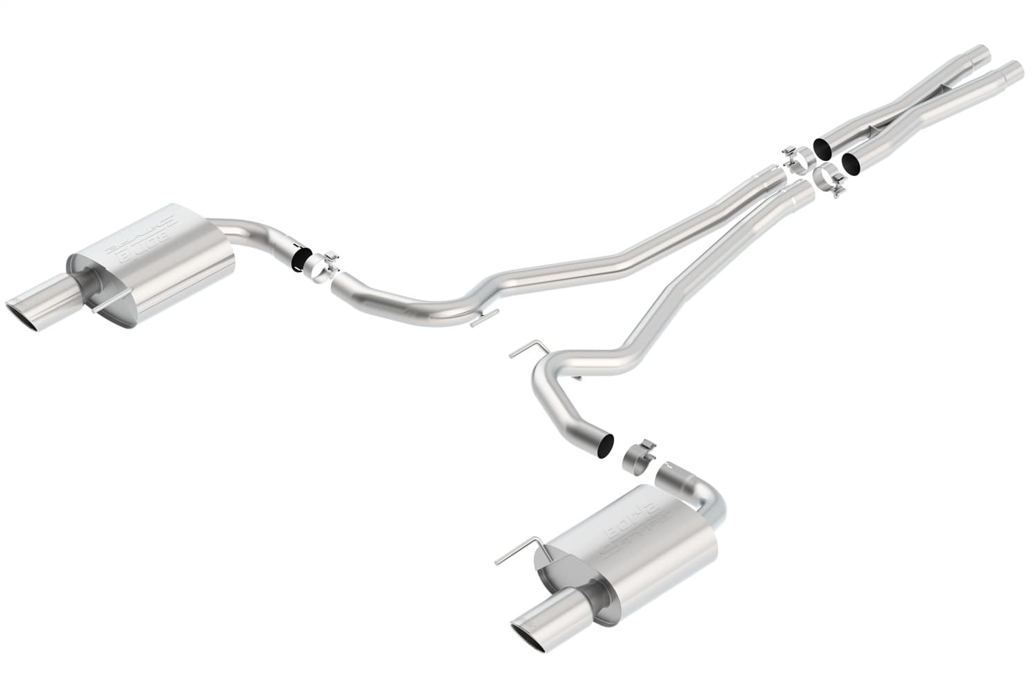 Borla exhaust system for Ford Mustang (2015–2017)