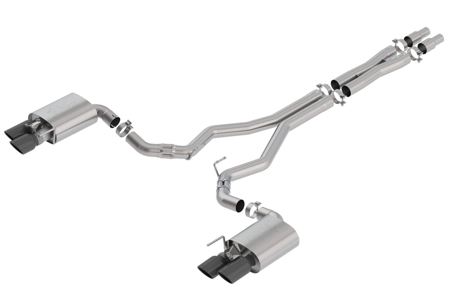 Borla exhaust system for Ford Mustang (2018–2023)