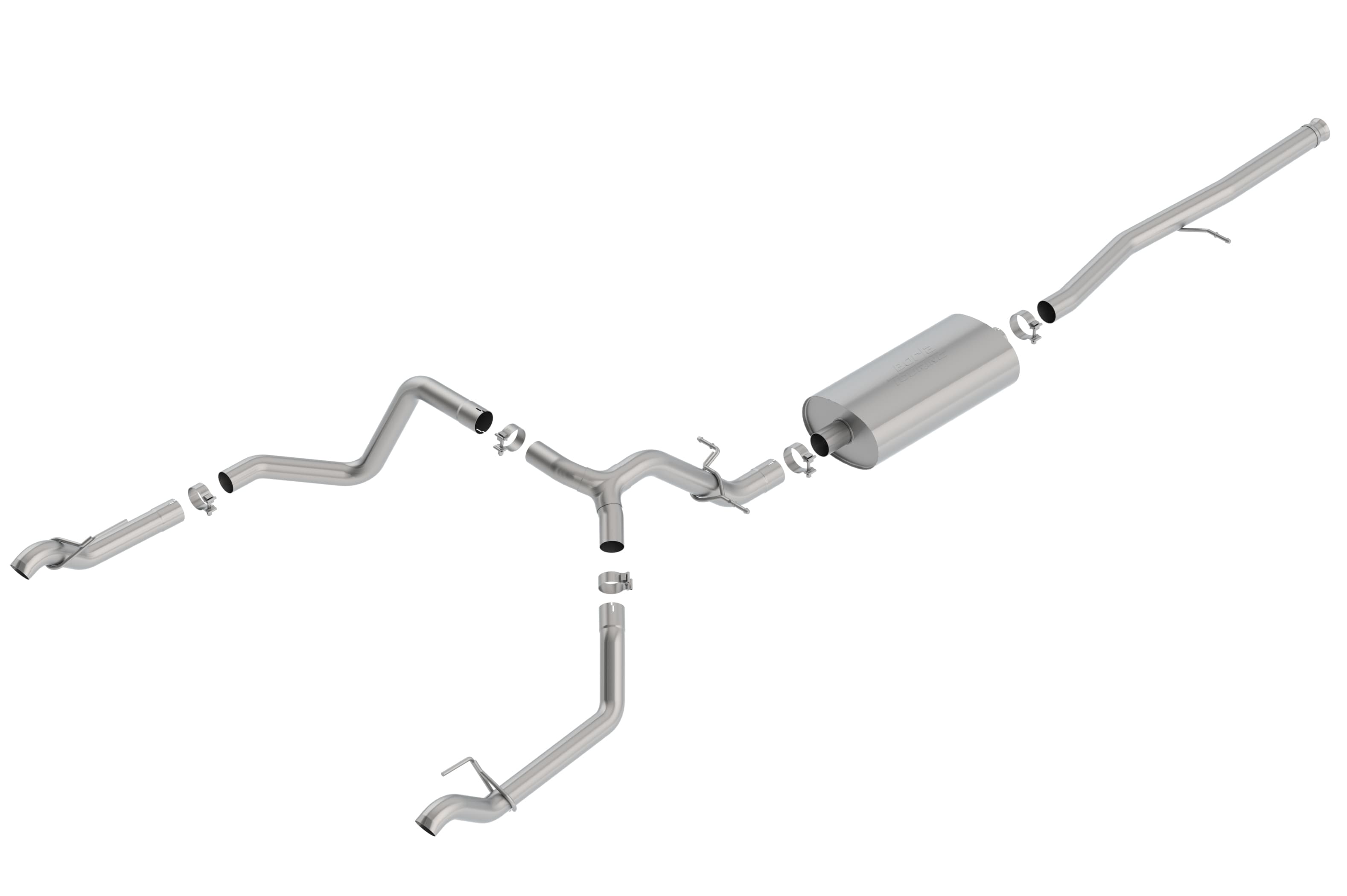 Borla exhaust system for Chevrolet Silverado 1500 (2019–2025)