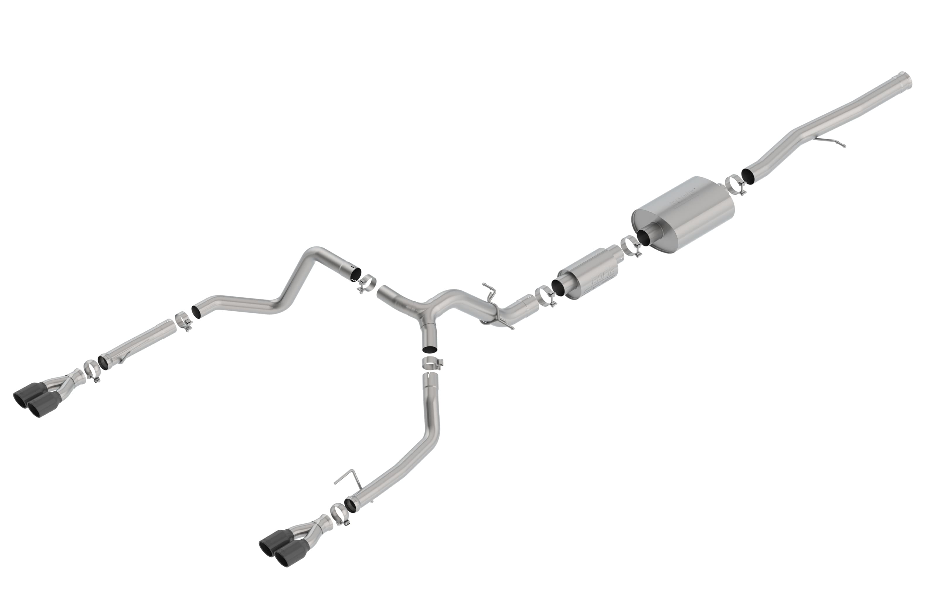 Borla exhaust system for Chevrolet Silverado 1500 (2019–2023)