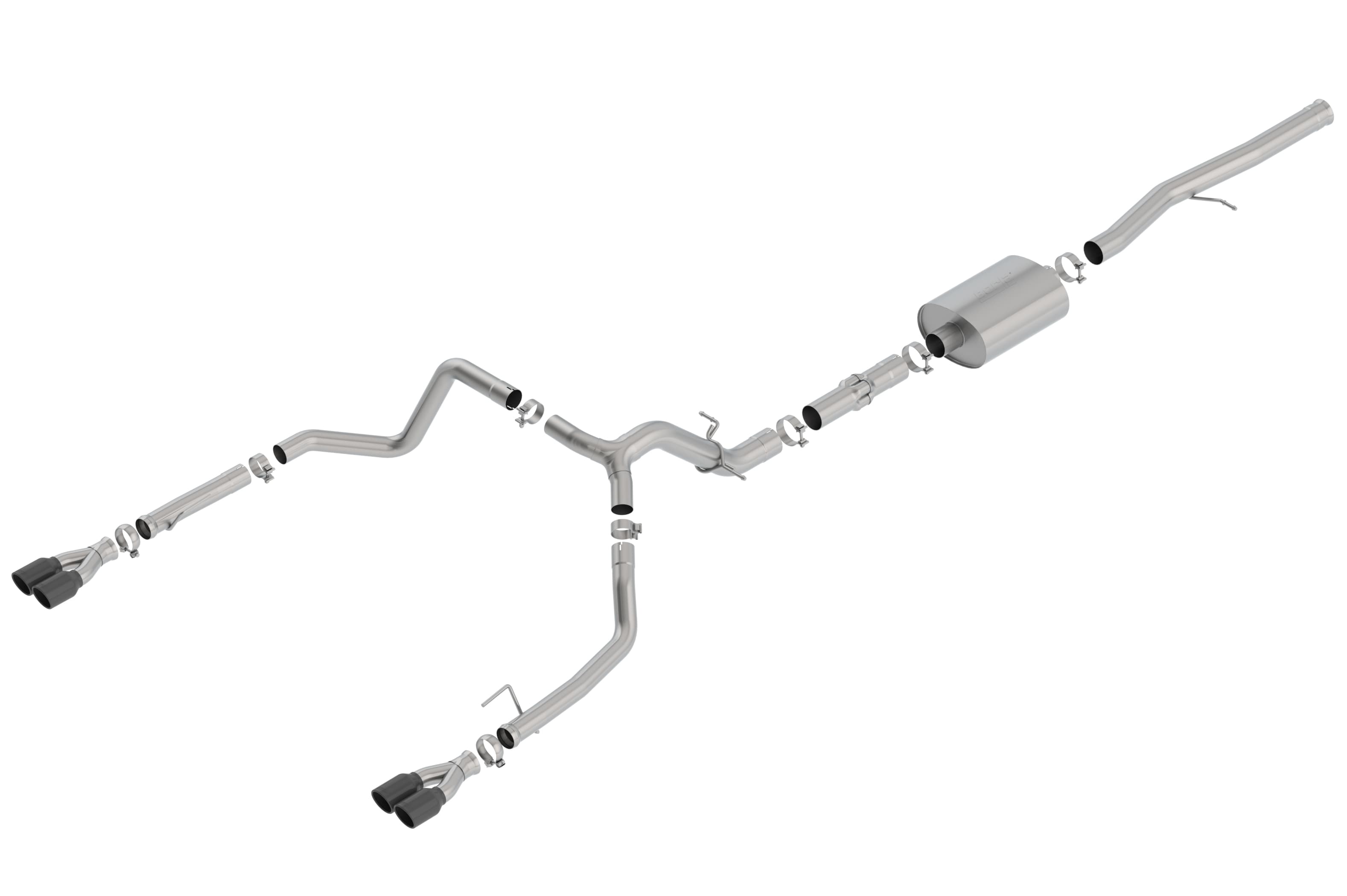 Borla exhaust system for Chevrolet Silverado 1500 (2019–2023)