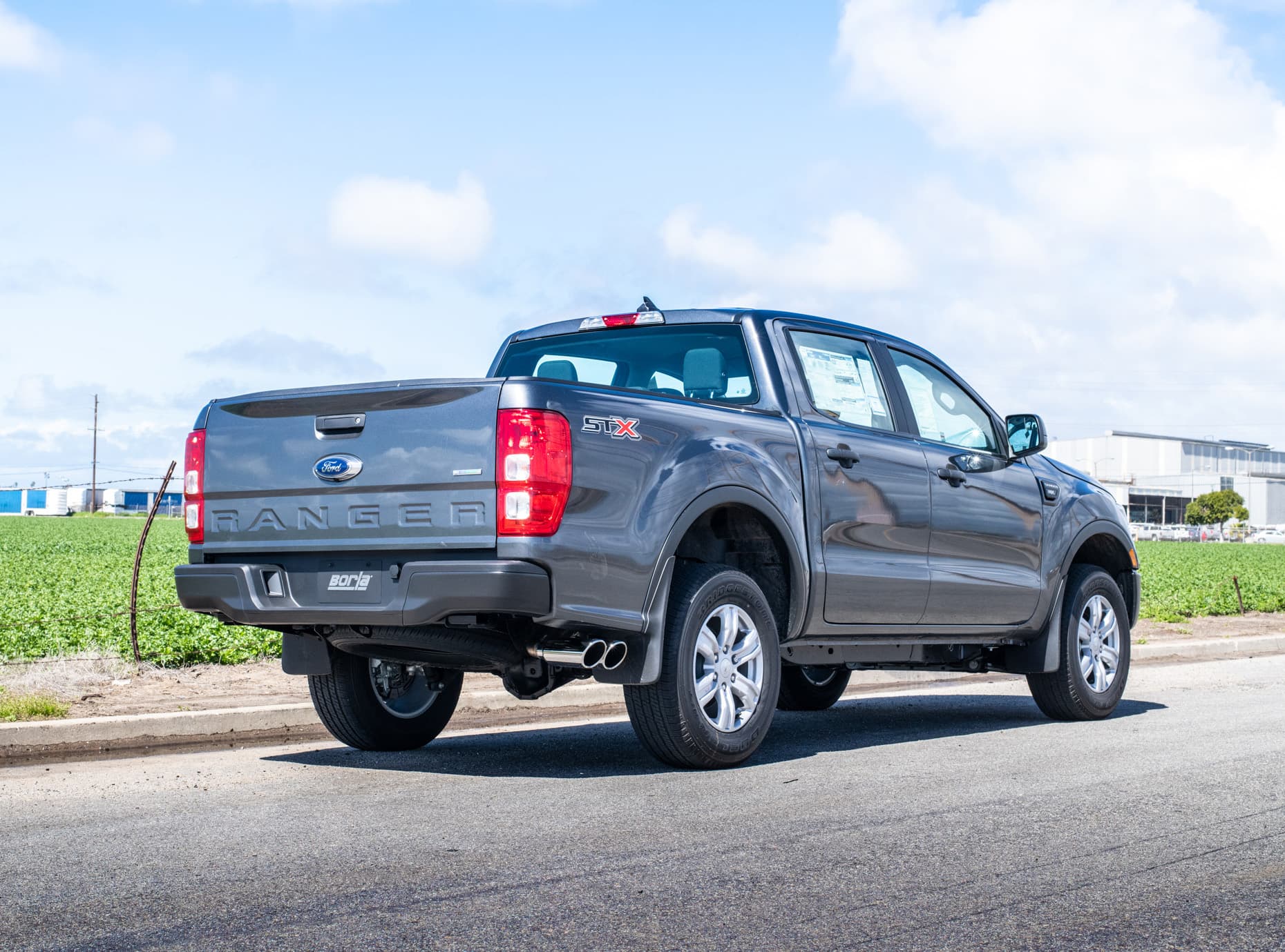 Borla exhaust system for Ford Ranger (2019–2023)