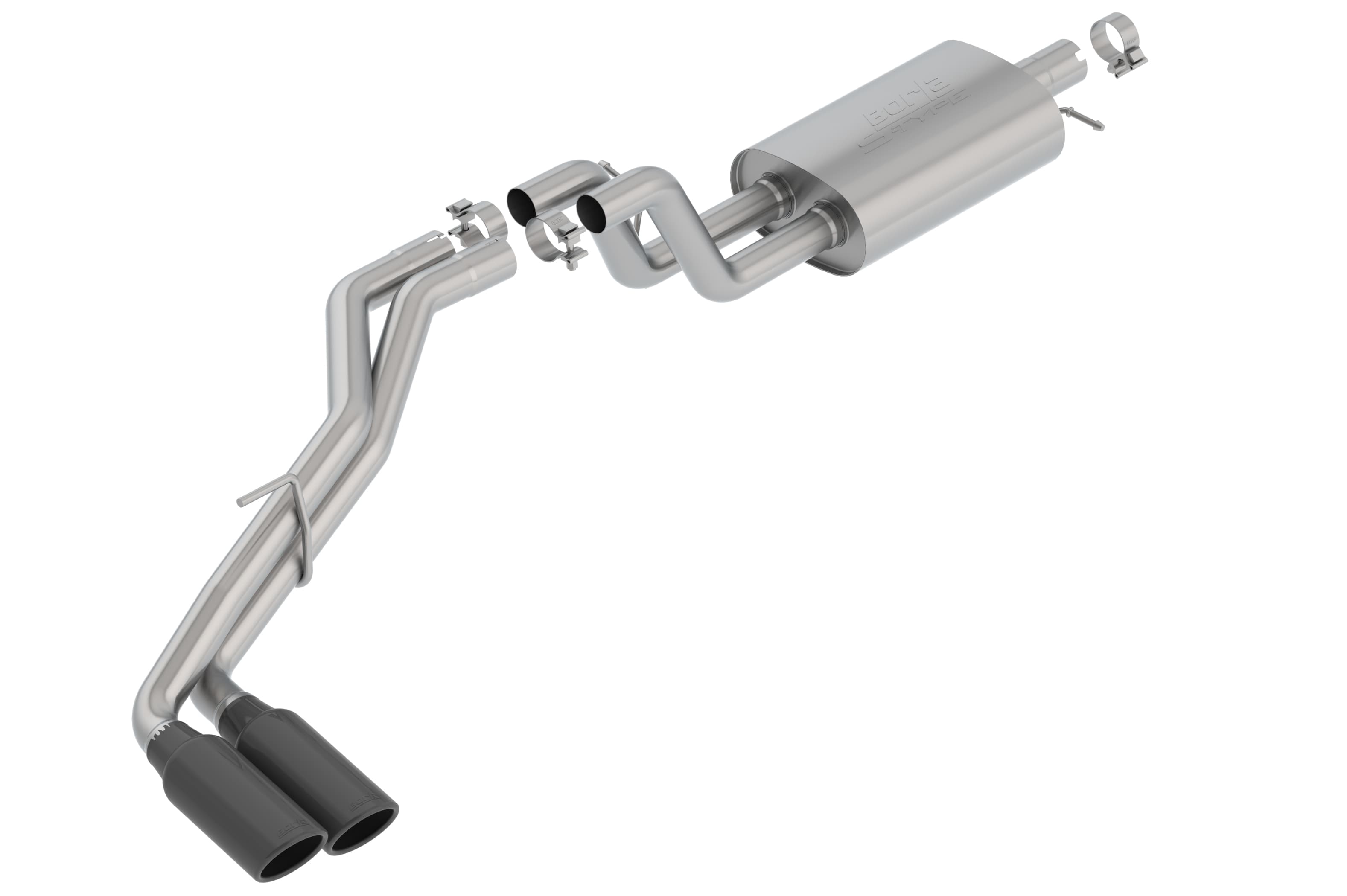 Borla exhaust system for Ford Ranger (2019–2023)