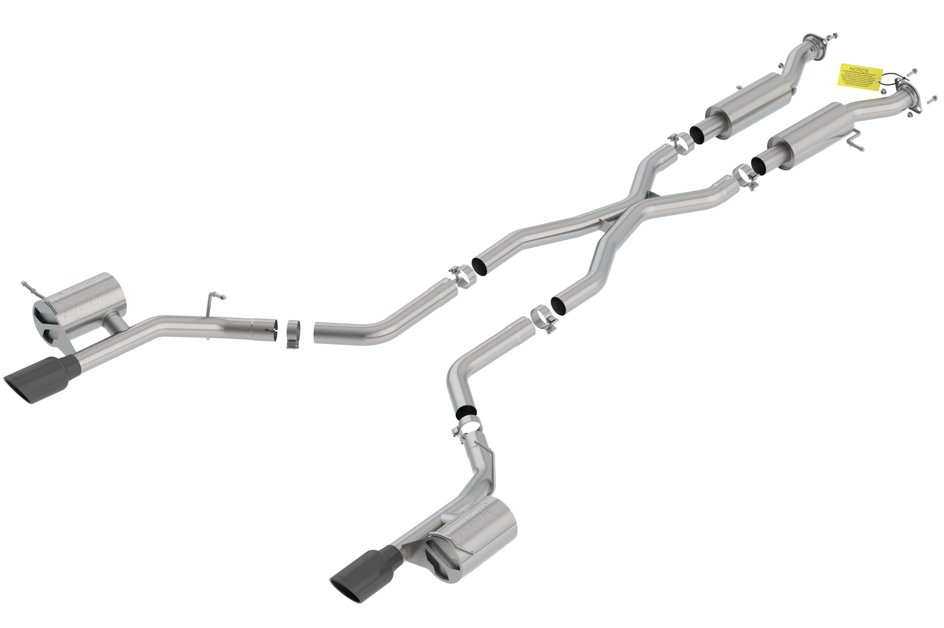 Borla exhaust system for Dodge Durango (2018–2024)