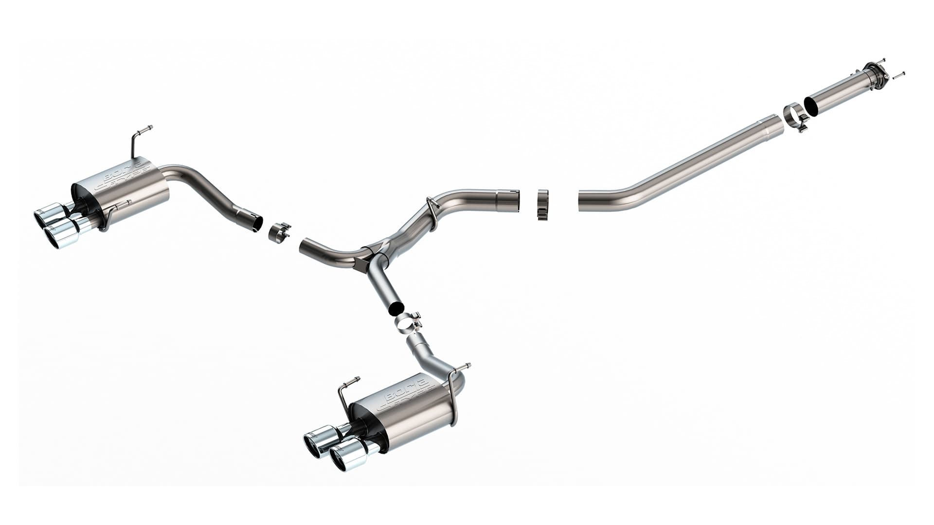 Borla exhaust system for Subaru WRX (2022–2025)