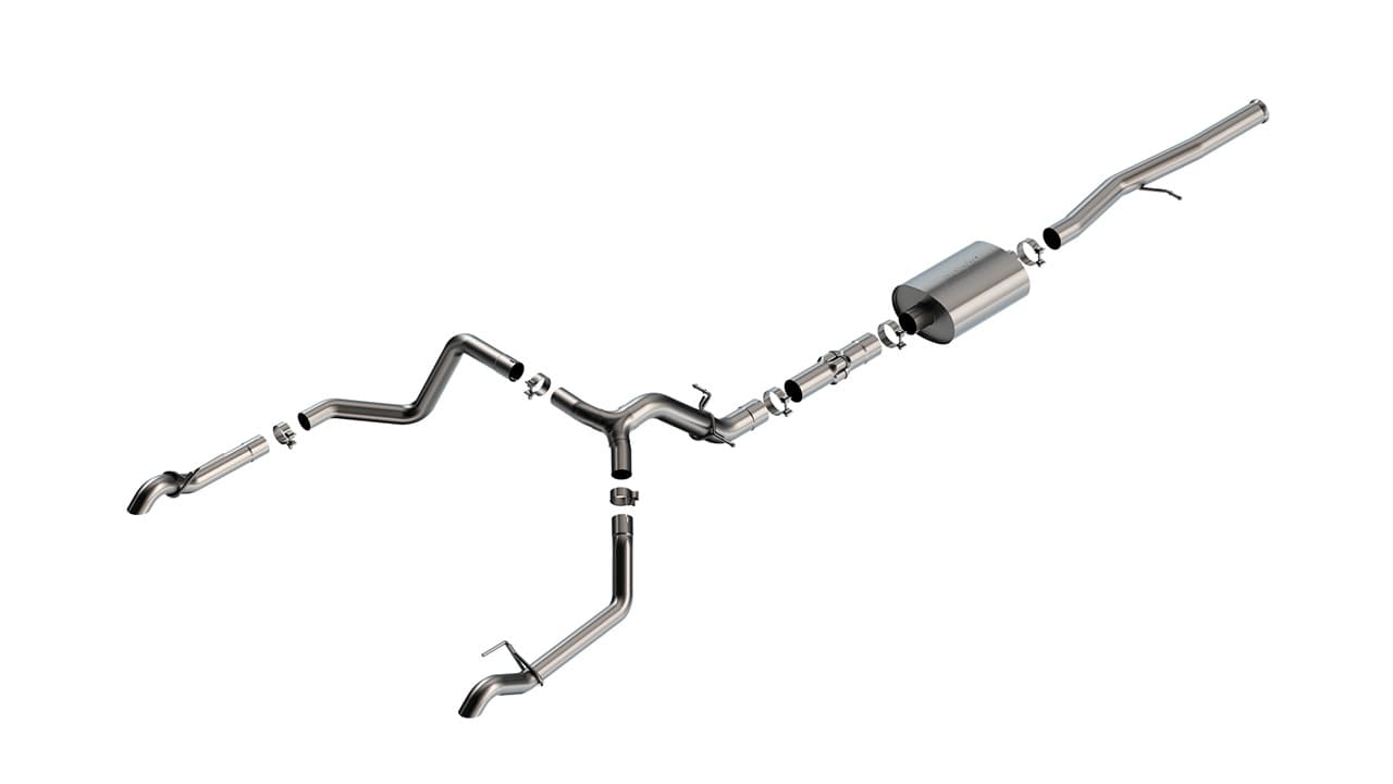 Borla exhaust system for Chevrolet Silverado 1500 (2022–2023)
