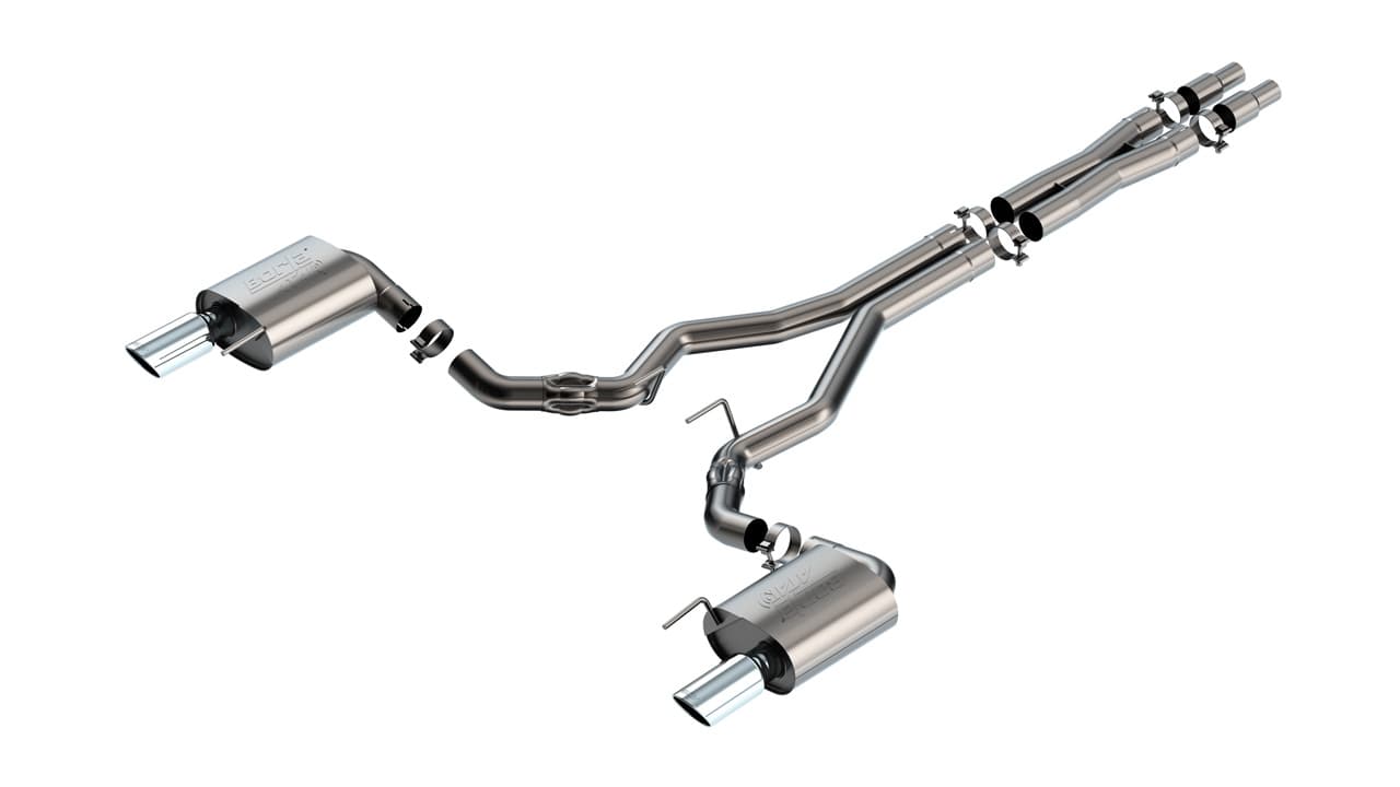 Borla exhaust system for Ford Mustang (2024–2025)