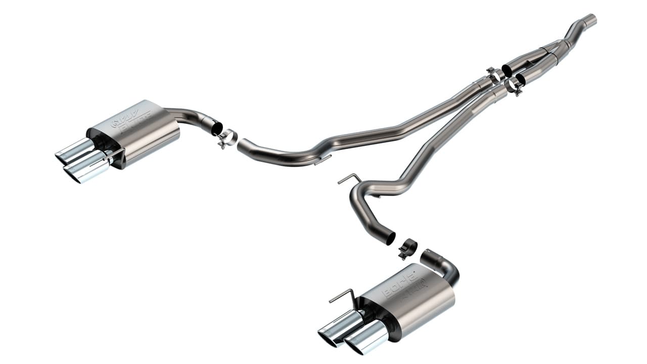 Borla exhaust system for Ford Mustang (2024–2025)