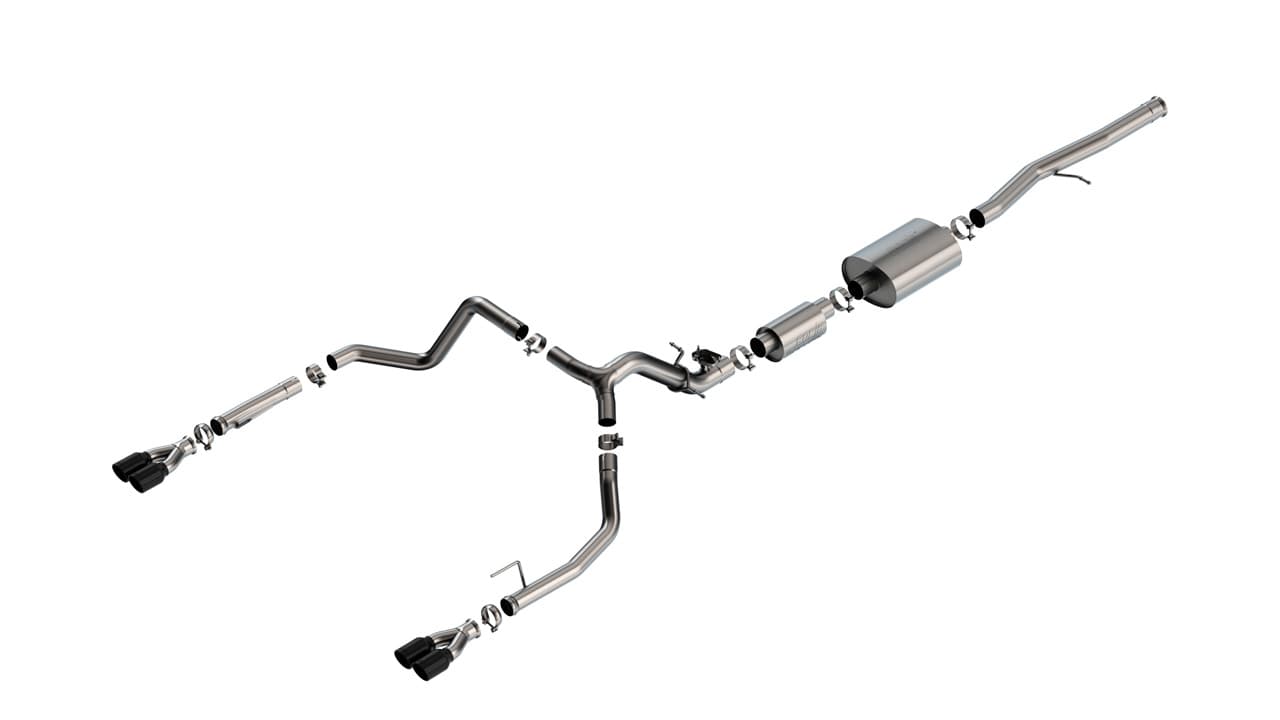 Borla exhaust system for Chevrolet Silverado 1500 (2025)