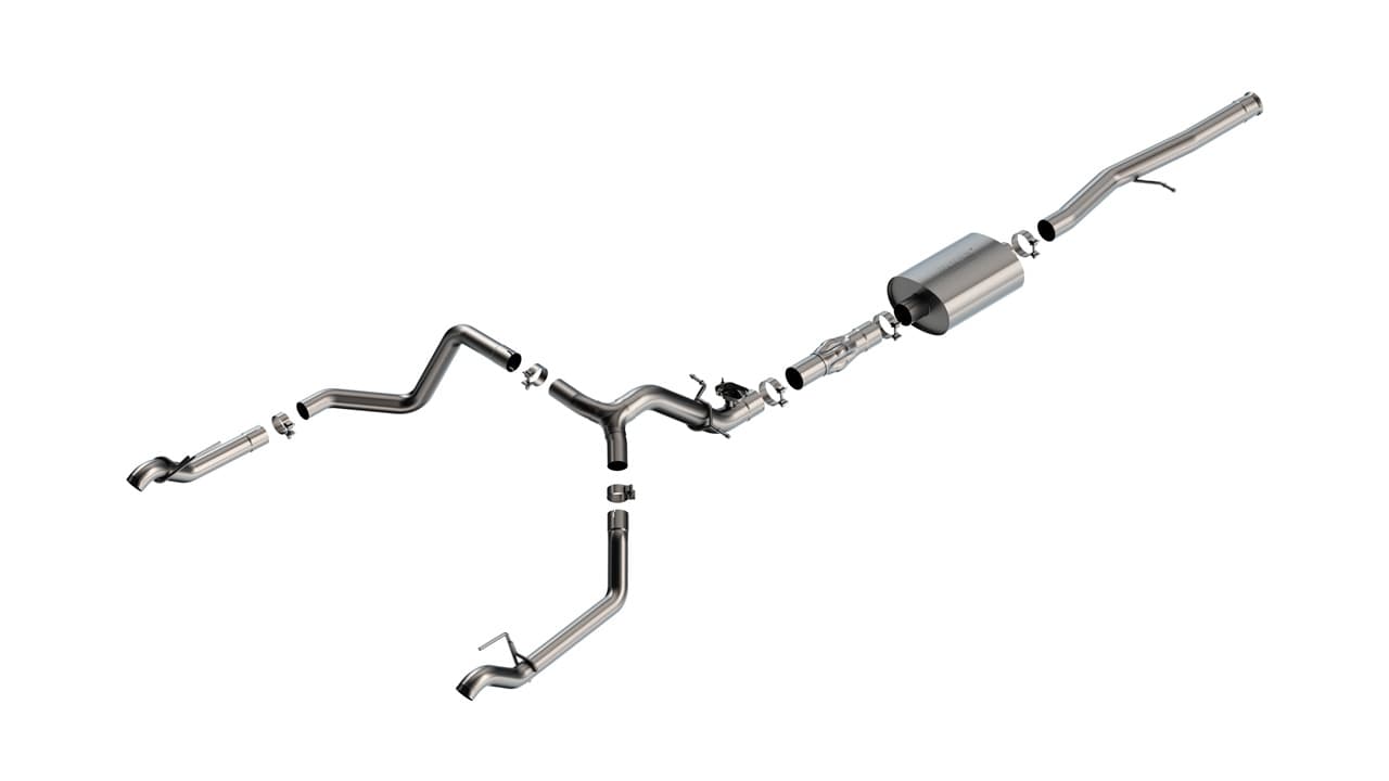 Borla exhaust system for Chevrolet Silverado 1500 (2025)