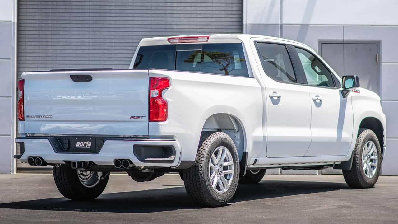 Borla exhaust system for Chevrolet Silverado 1500 (2025)