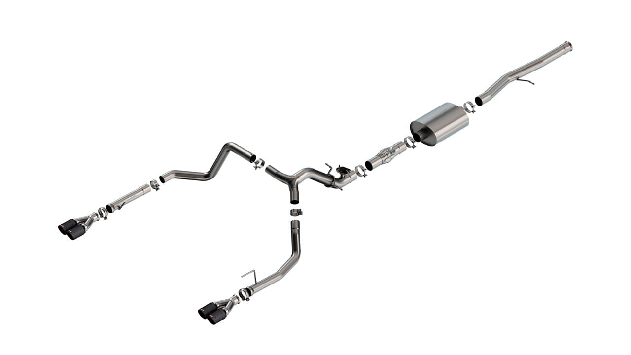 Borla exhaust system for Chevrolet Silverado 1500 (2025)