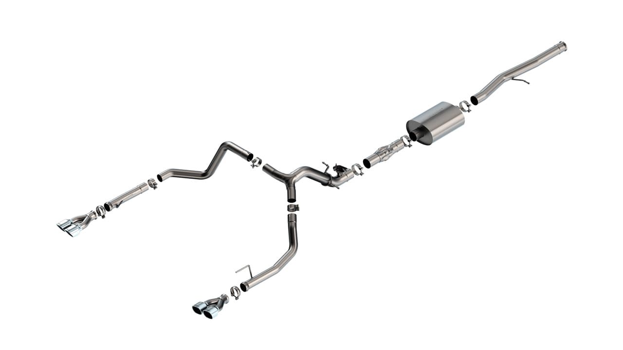 Borla exhaust system for Chevrolet Silverado 1500 (2025)