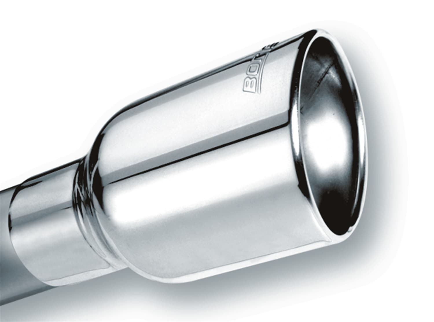 Borla Universal Exhaust Tip - Single Round 20156