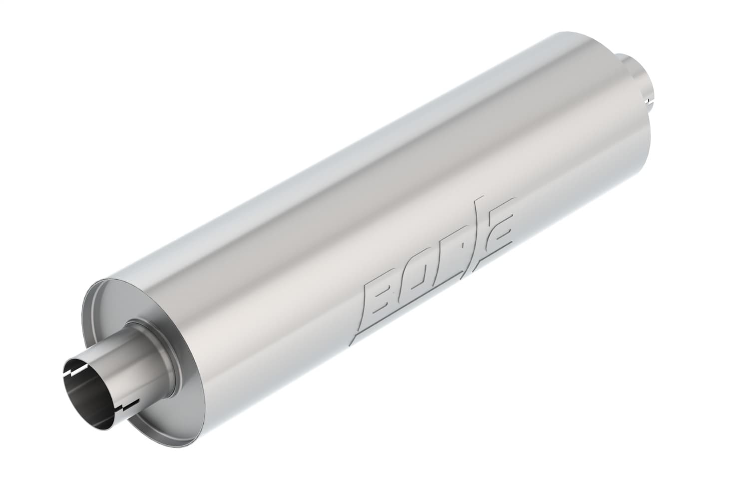 Borla Specialty Muffler - Straight Flow Notched Neck Muffler 400130