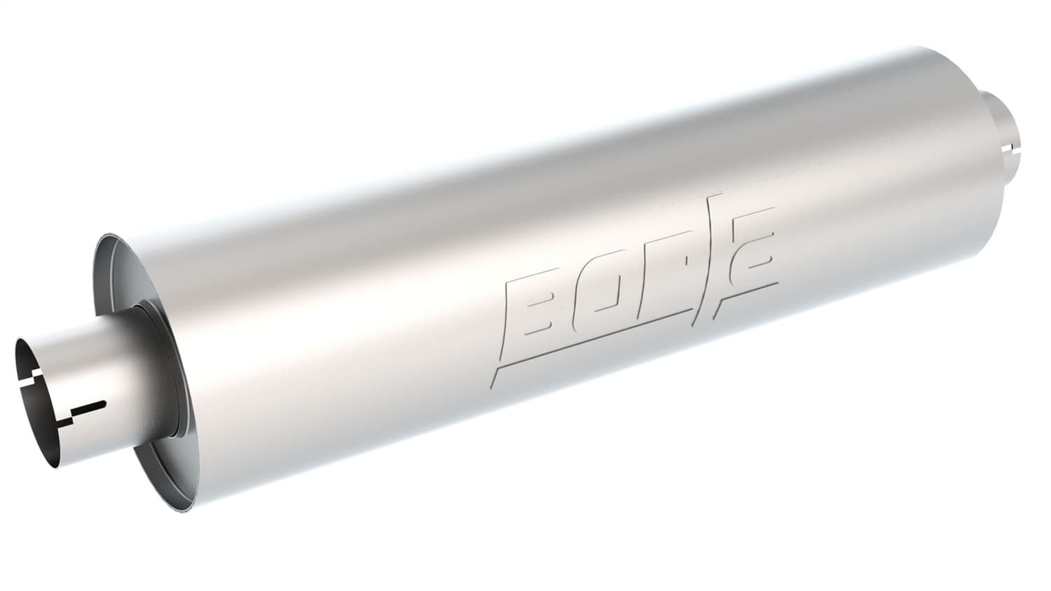 Borla Specialty Muffler - Straight Flow Un-Notched Neck Muffler 400436