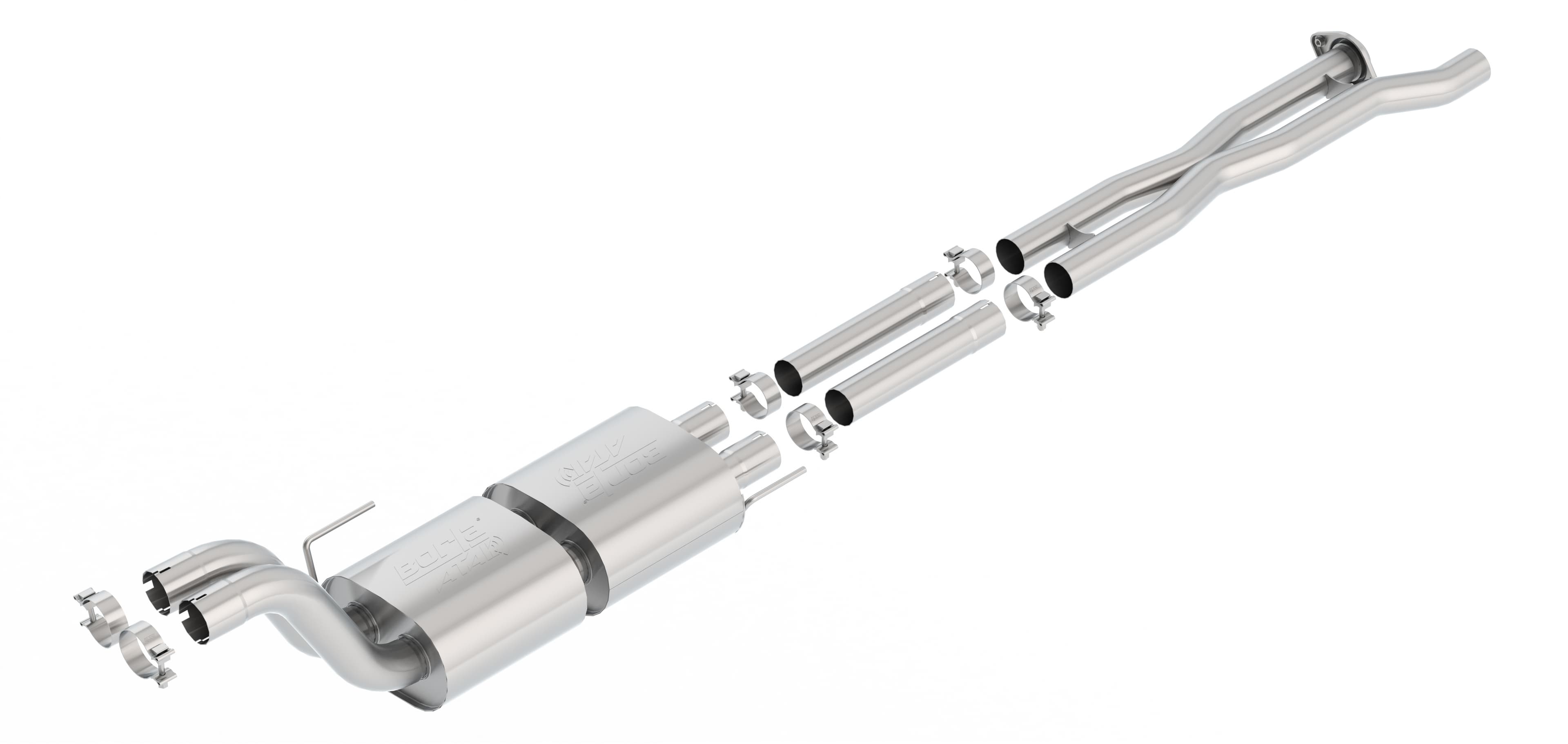 Borla exhaust system for Ford F-150 (2017–2020)