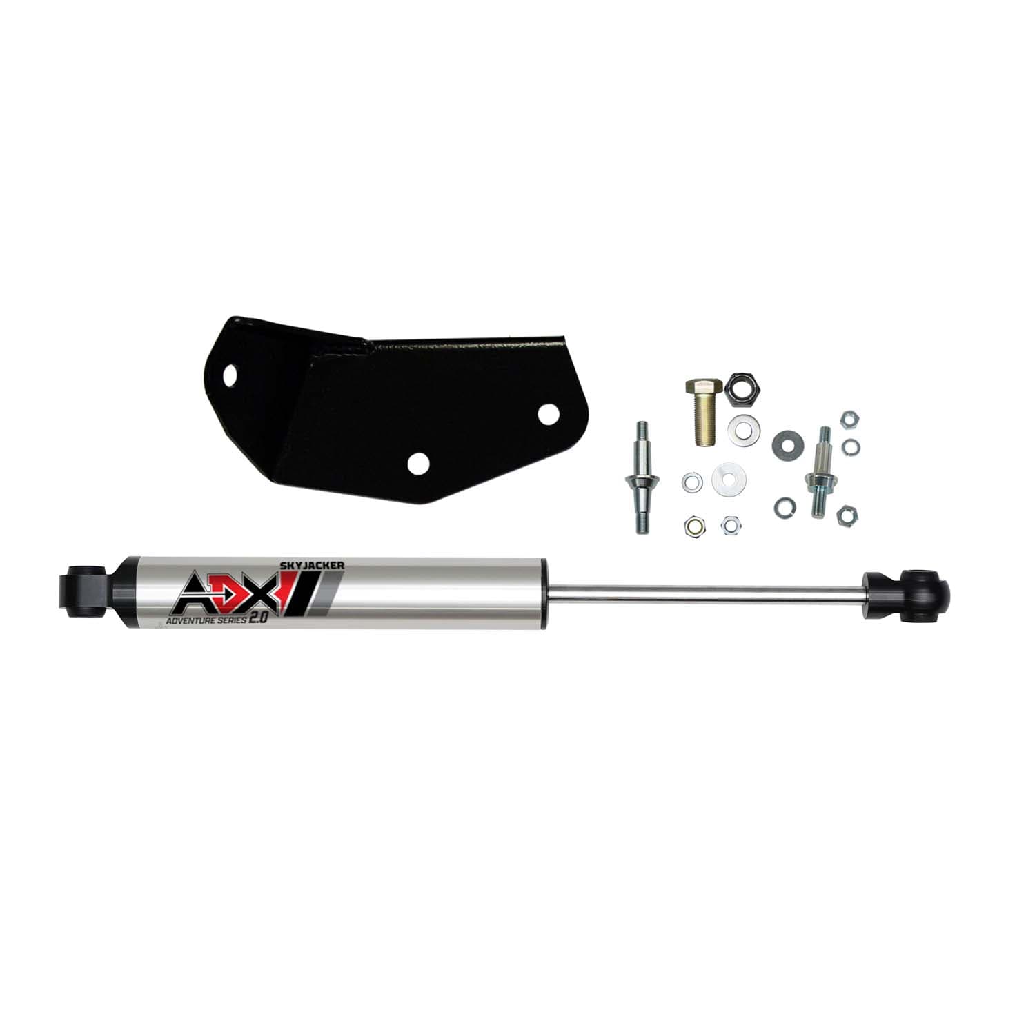 Skyjacker ADX 2.0 CNC Machined Polished Aluminum Single Stabilizer Kit. 2156