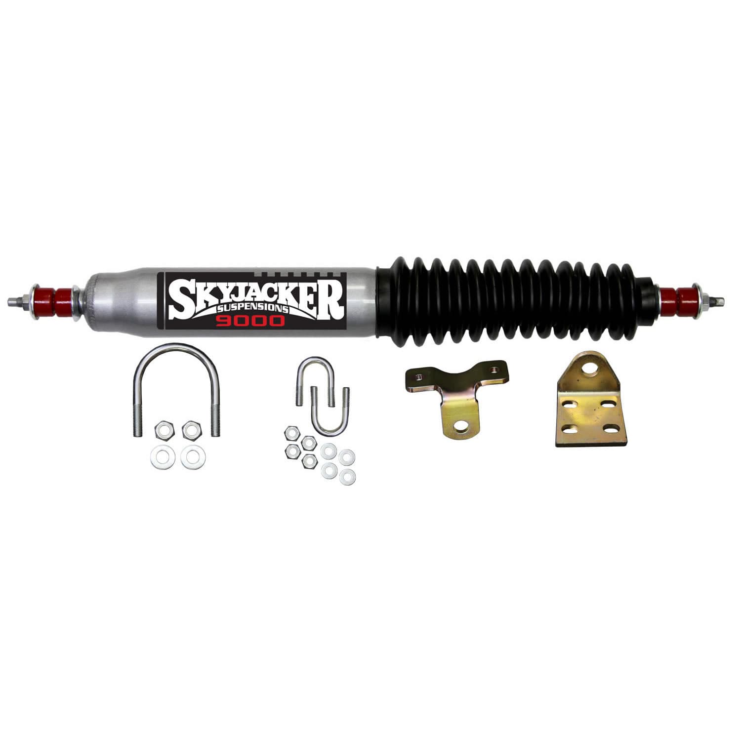 Skyjacker SNGL STAB KT SILVER W/BK BO 9100