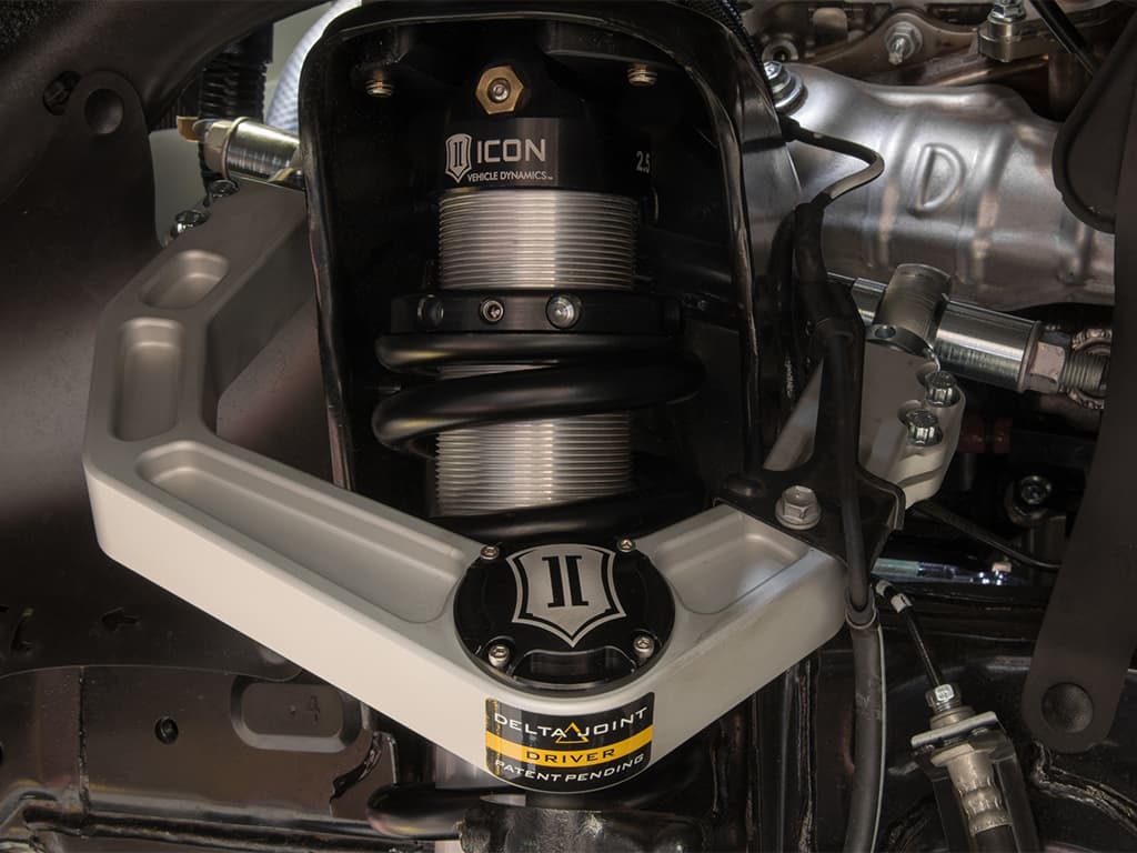 ICON Vehicle Dynamics control arms & track bar for Toyota Tacoma (2005–2023)