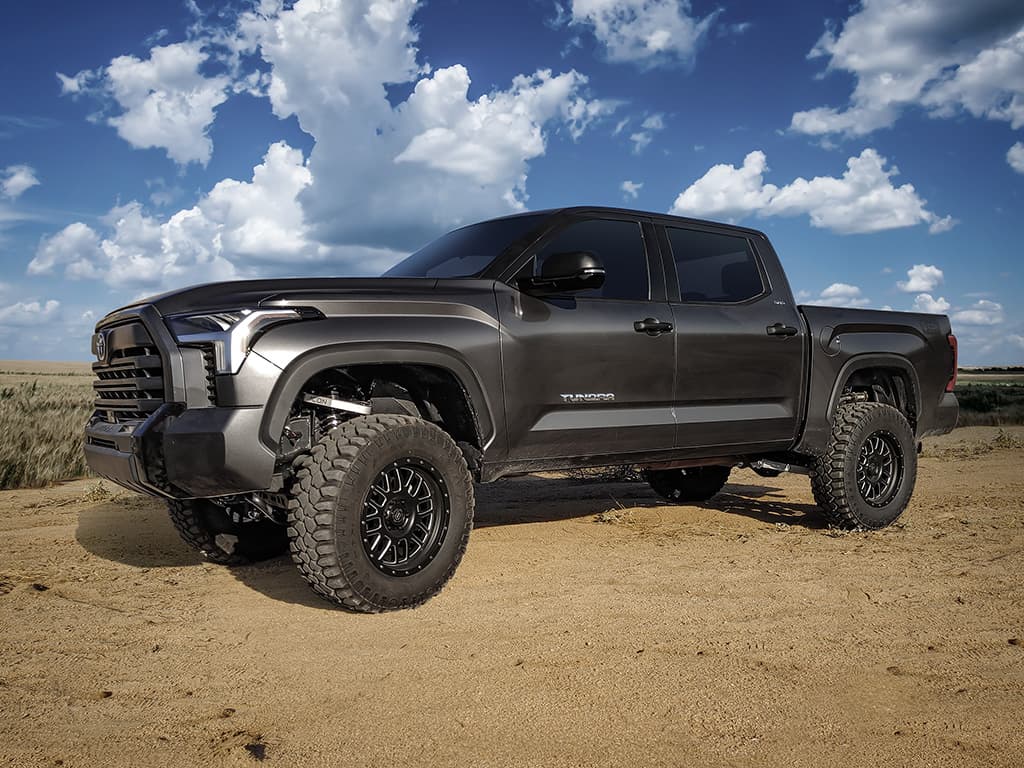 ICON Vehicle Dynamics control arms & track bar for Toyota Tundra (2022–2025)