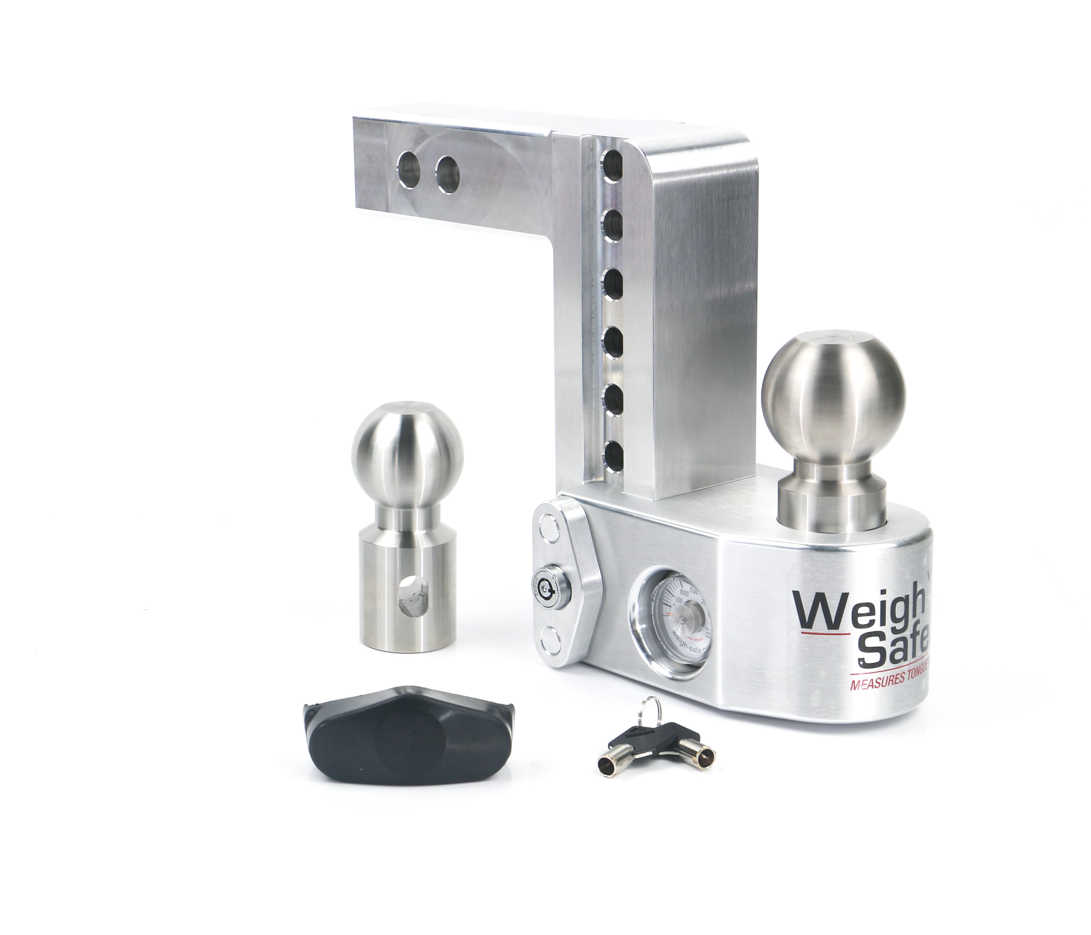 Weigh Safe Weigh Safe Adjustable Drop Hitch - 6" Drop for 2" Shank WS6-2