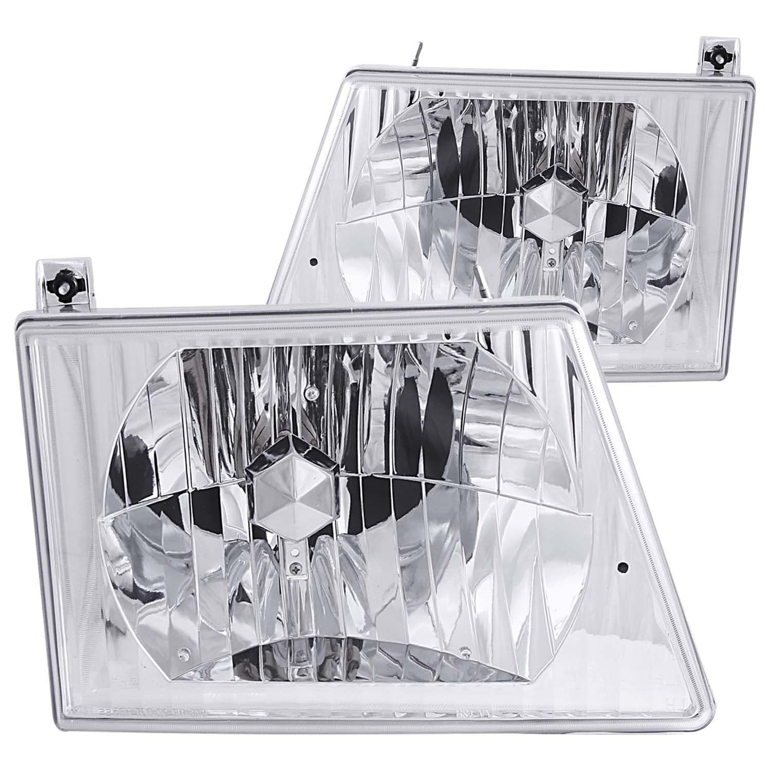 ANZO USA Crystal Headlight Set 111026