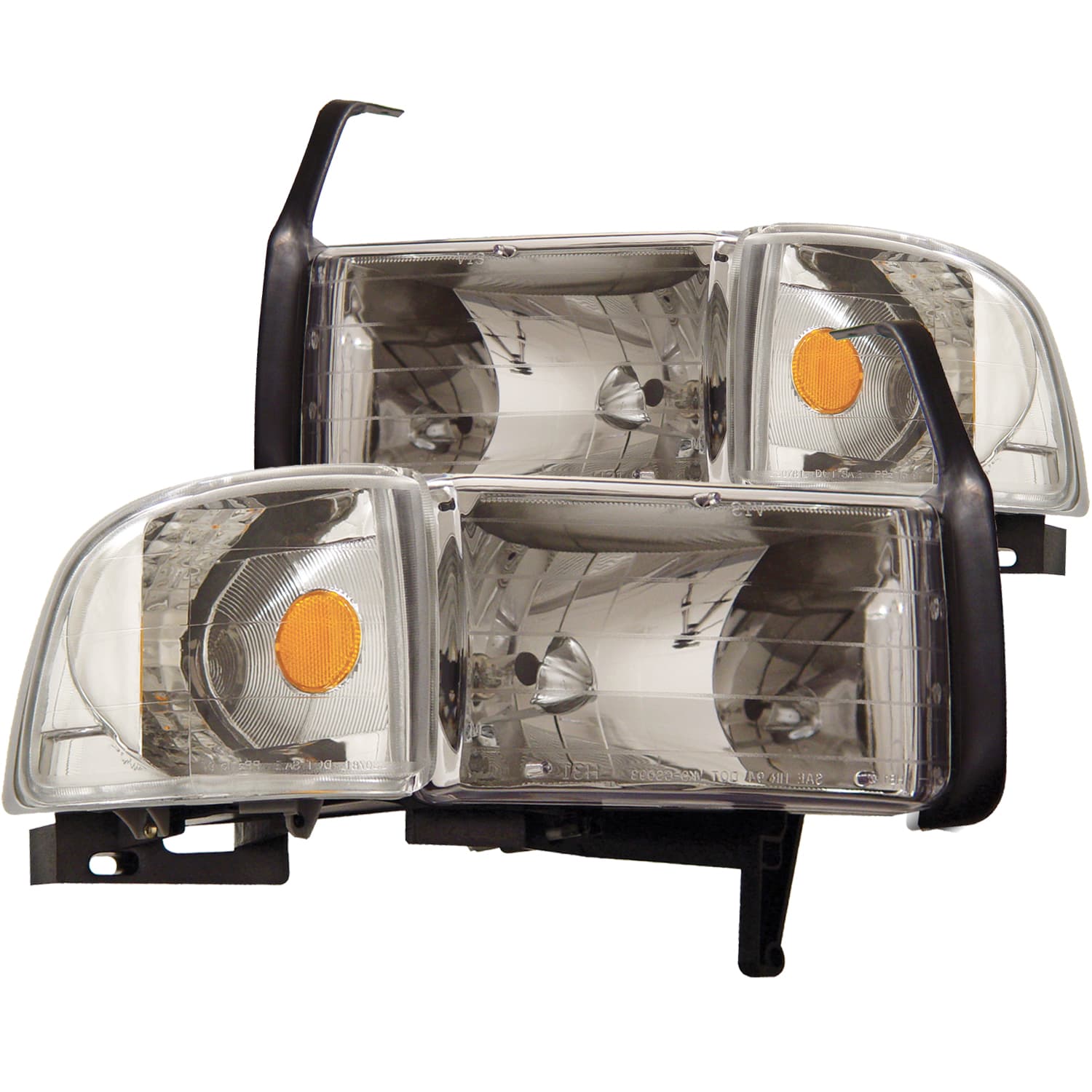 ANZO USA Crystal Headlight Set 111068