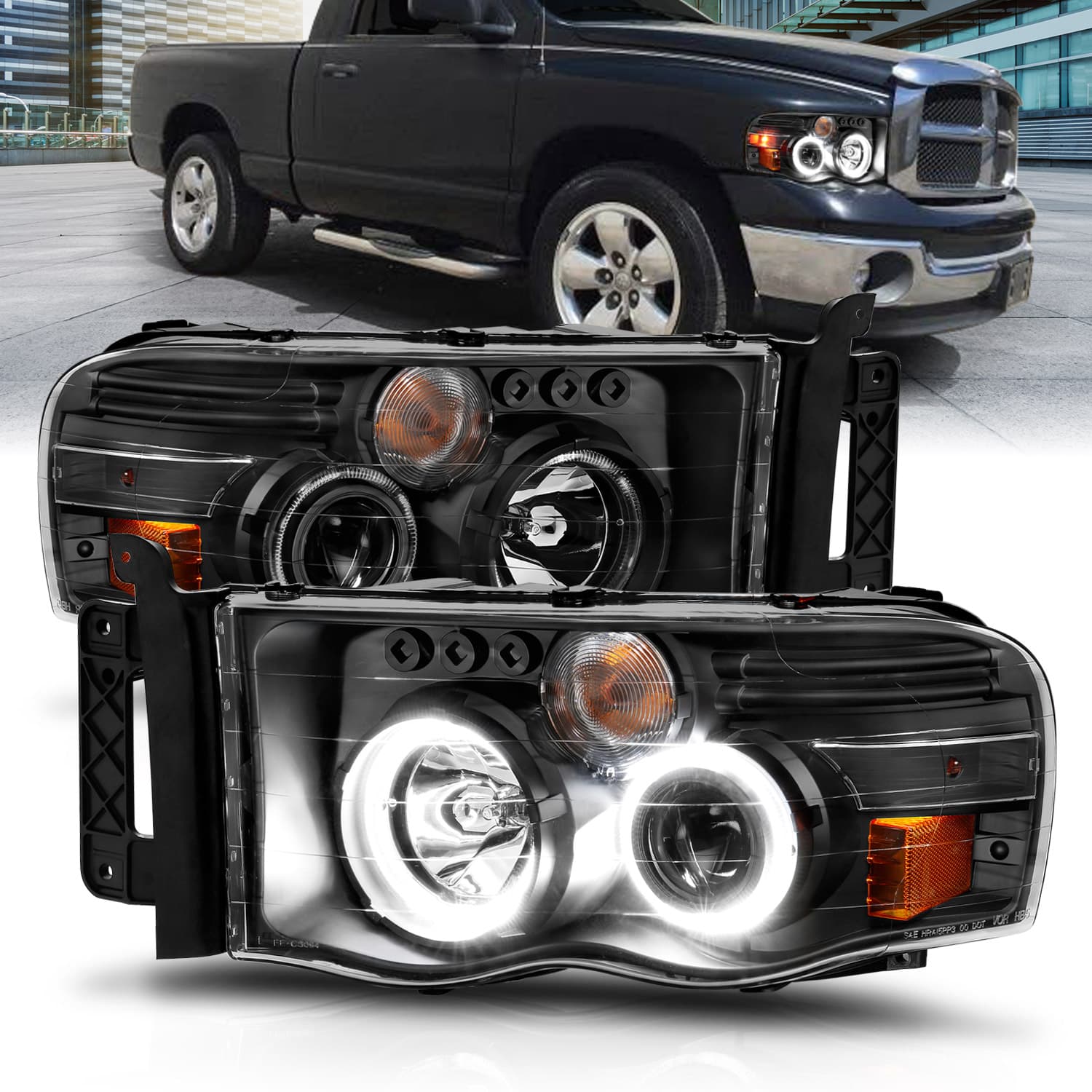 ANZO USA headlight for Dodge Ram 2500 (2003–2005)