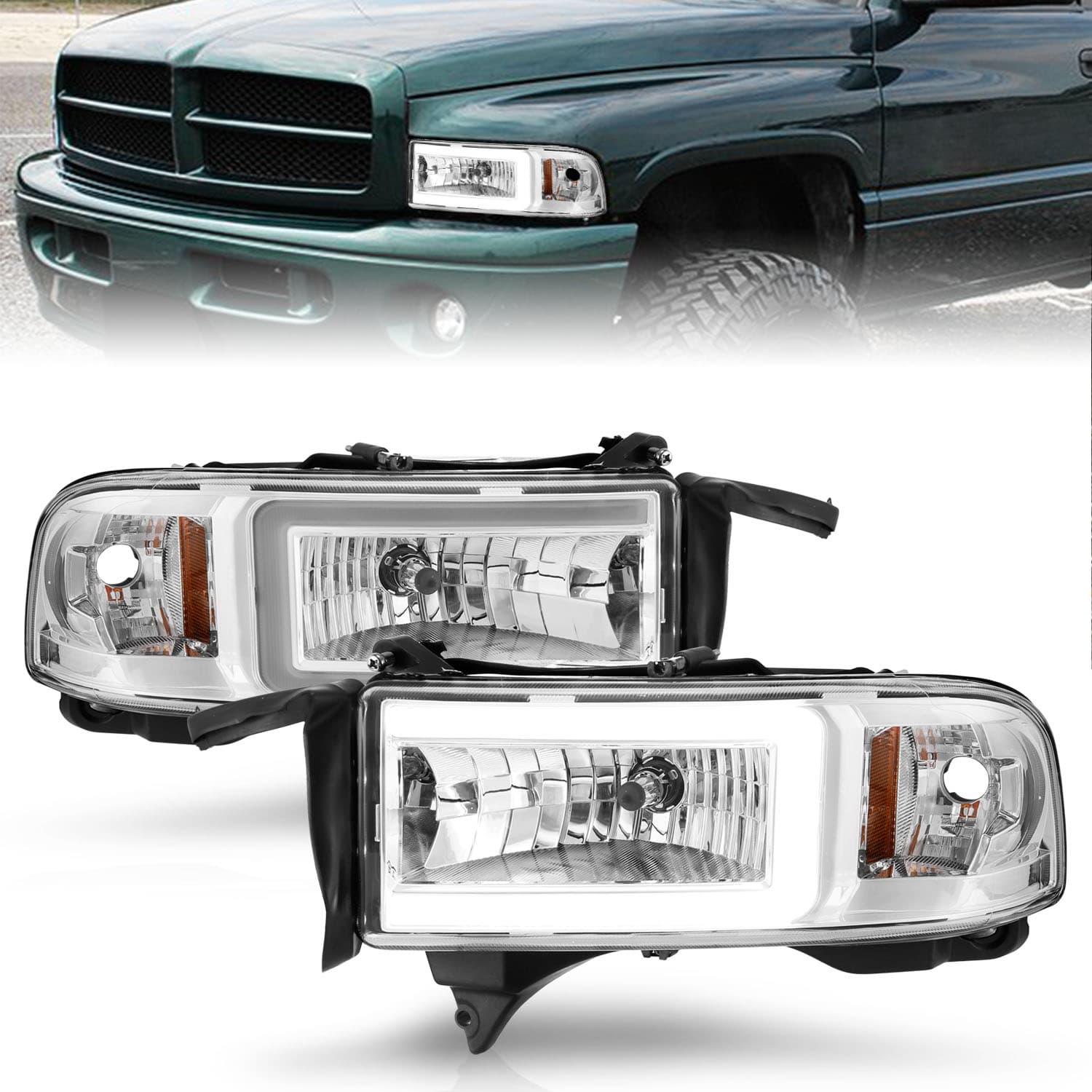 ANZO USA headlight for Dodge Ram 2500 (1994–2002)