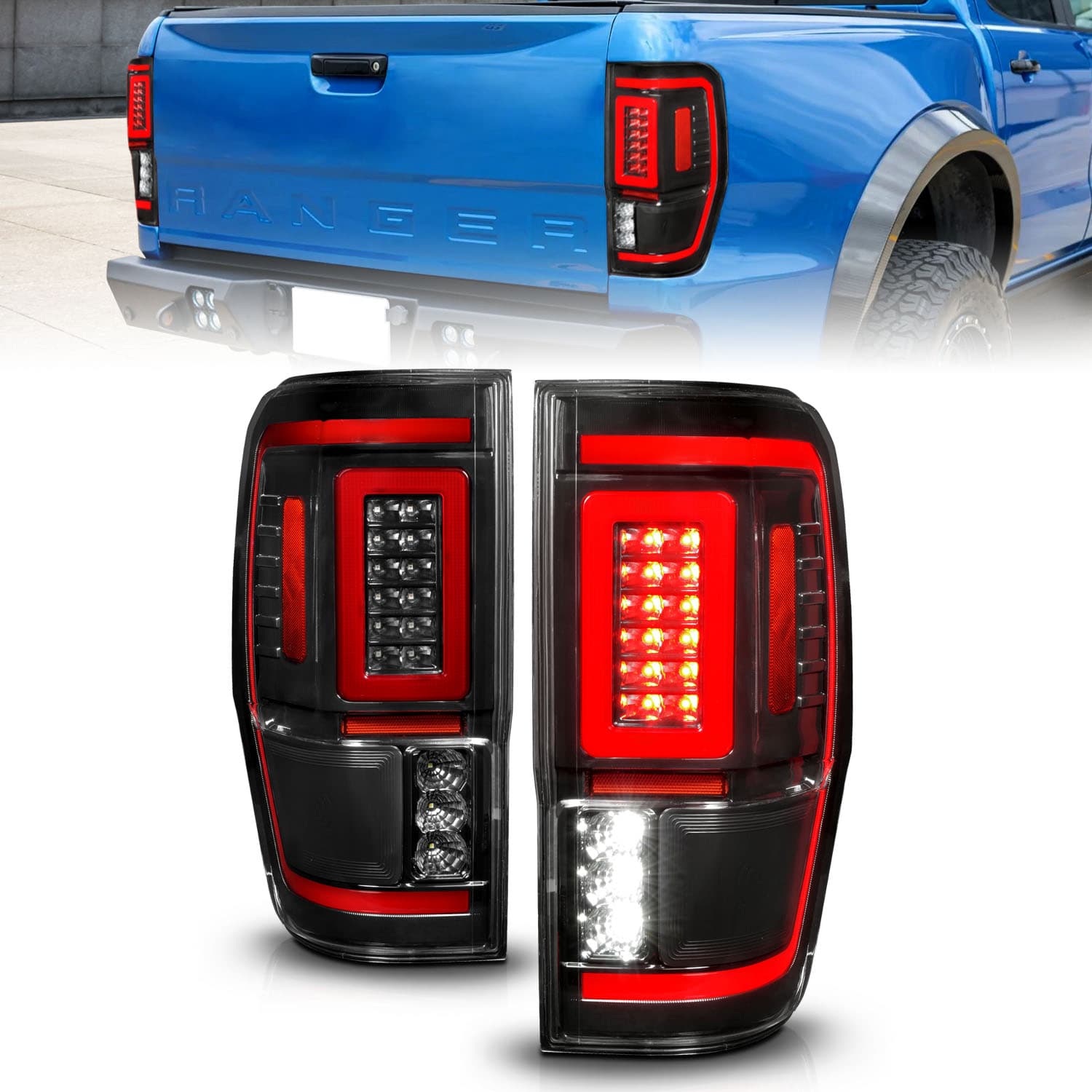ANZO USA tail light for Ford Ranger (2019–2023)