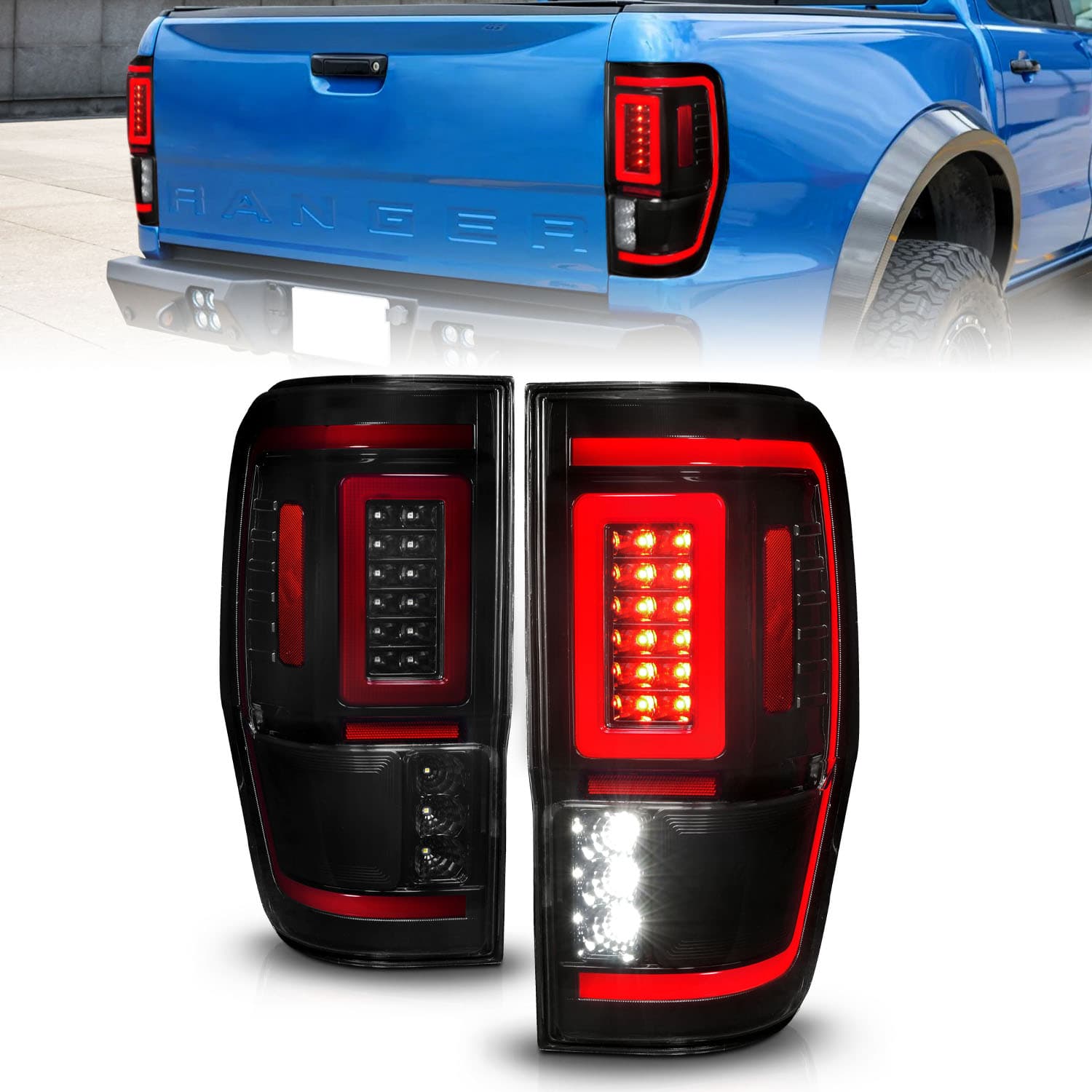 ANZO USA tail light for Ford Ranger (2019–2023)