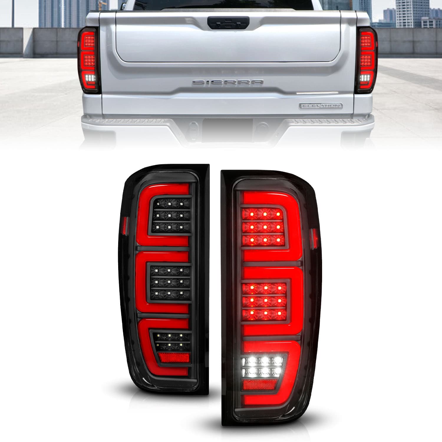 ANZO USA tail light for GMC Sierra 1500 (2019–2024)