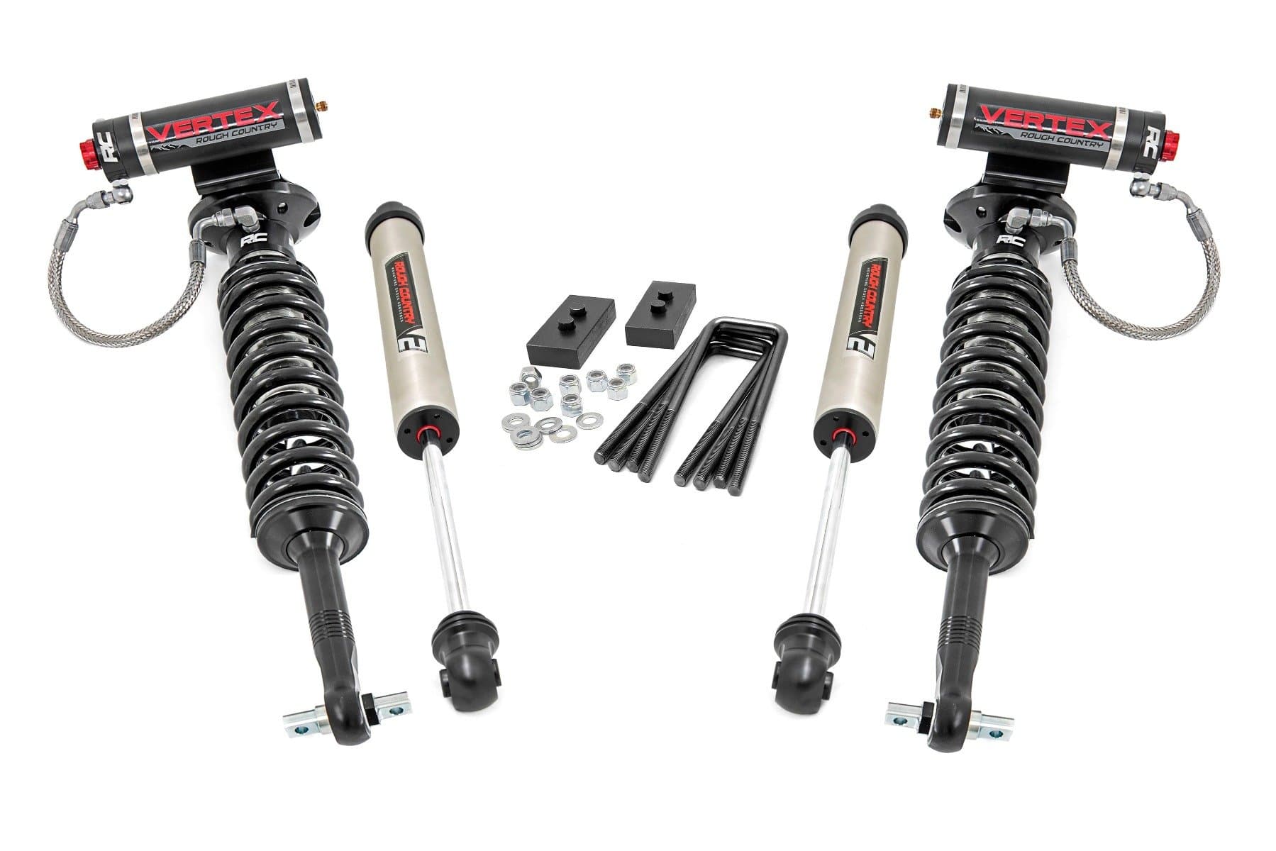 2-Inch Lift Kit with Vertex Struts for Ford F-150 4WD