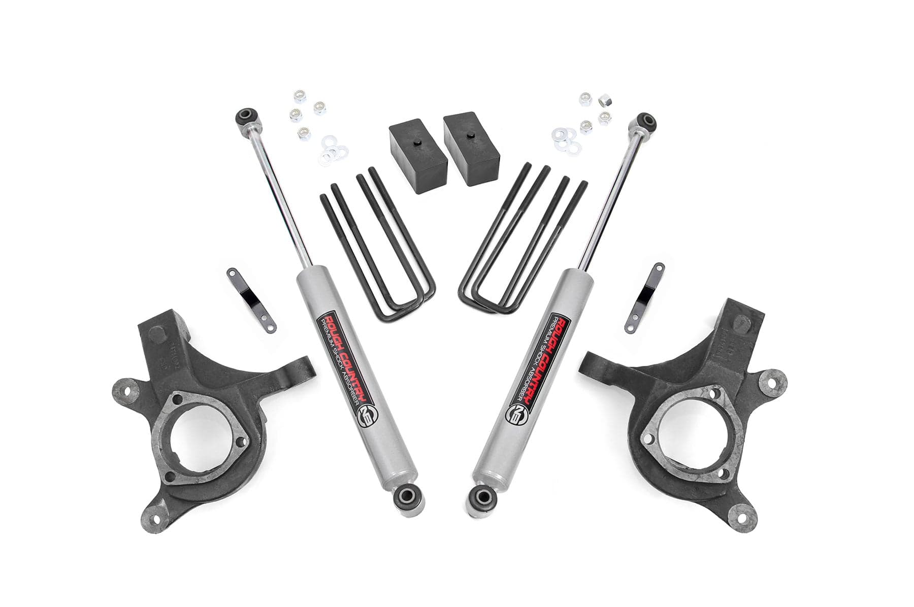 3-Inch Lift Kit with N3 Shocks for 2007-2013 Silverado 1500 2WD