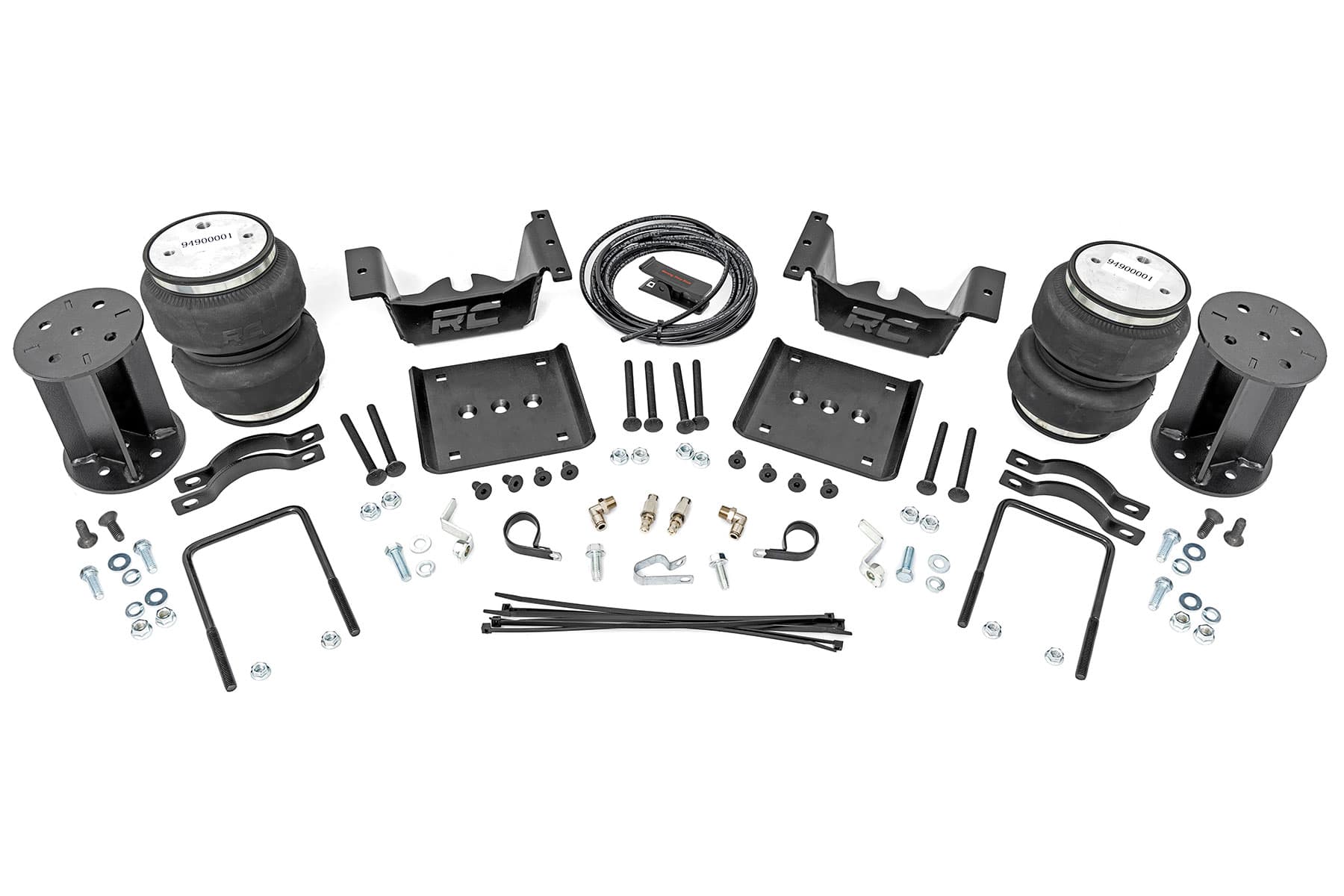 Air Spring Kit with 6-Inch 6-Degree Spacers for Silverado 1500