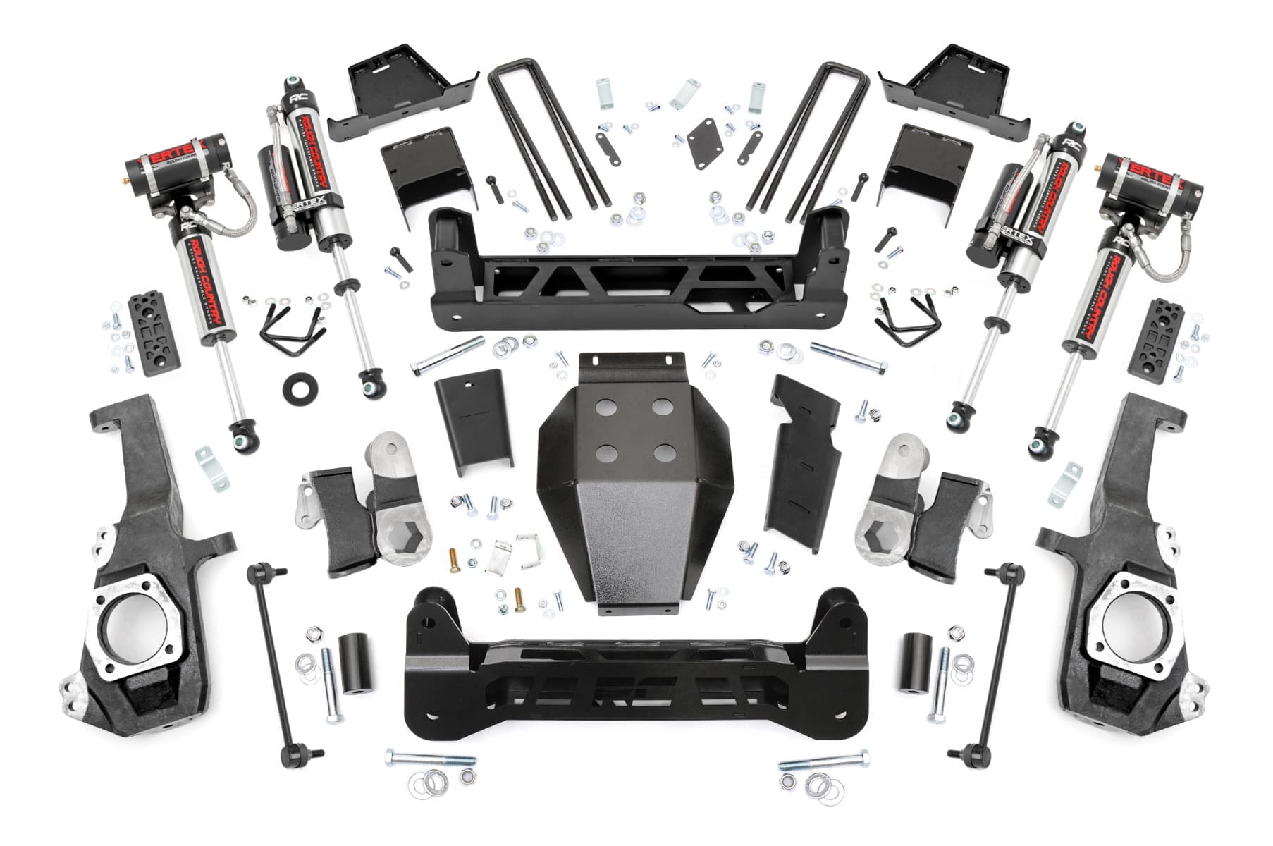 7-Inch Lift Kit with Vertex 2.5 Shocks for Chevy/GMC 2500 HD