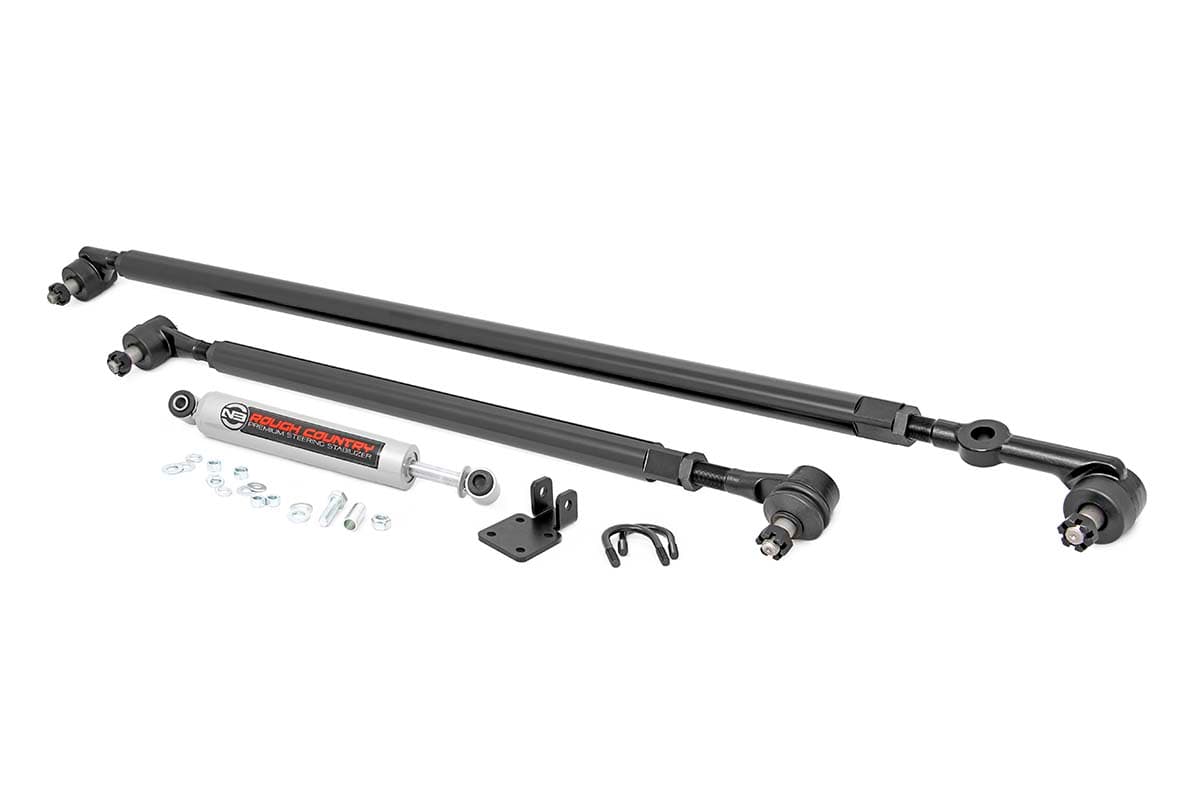 Rough Country control arms & track bar for Jeep Wrangler (1997–2006)