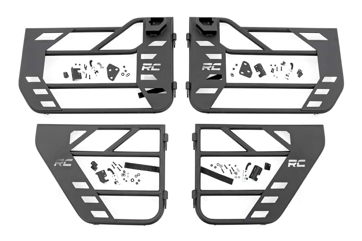 Front & Rear Tubular Doors for Jeep Wrangler JL & Gladiator JT